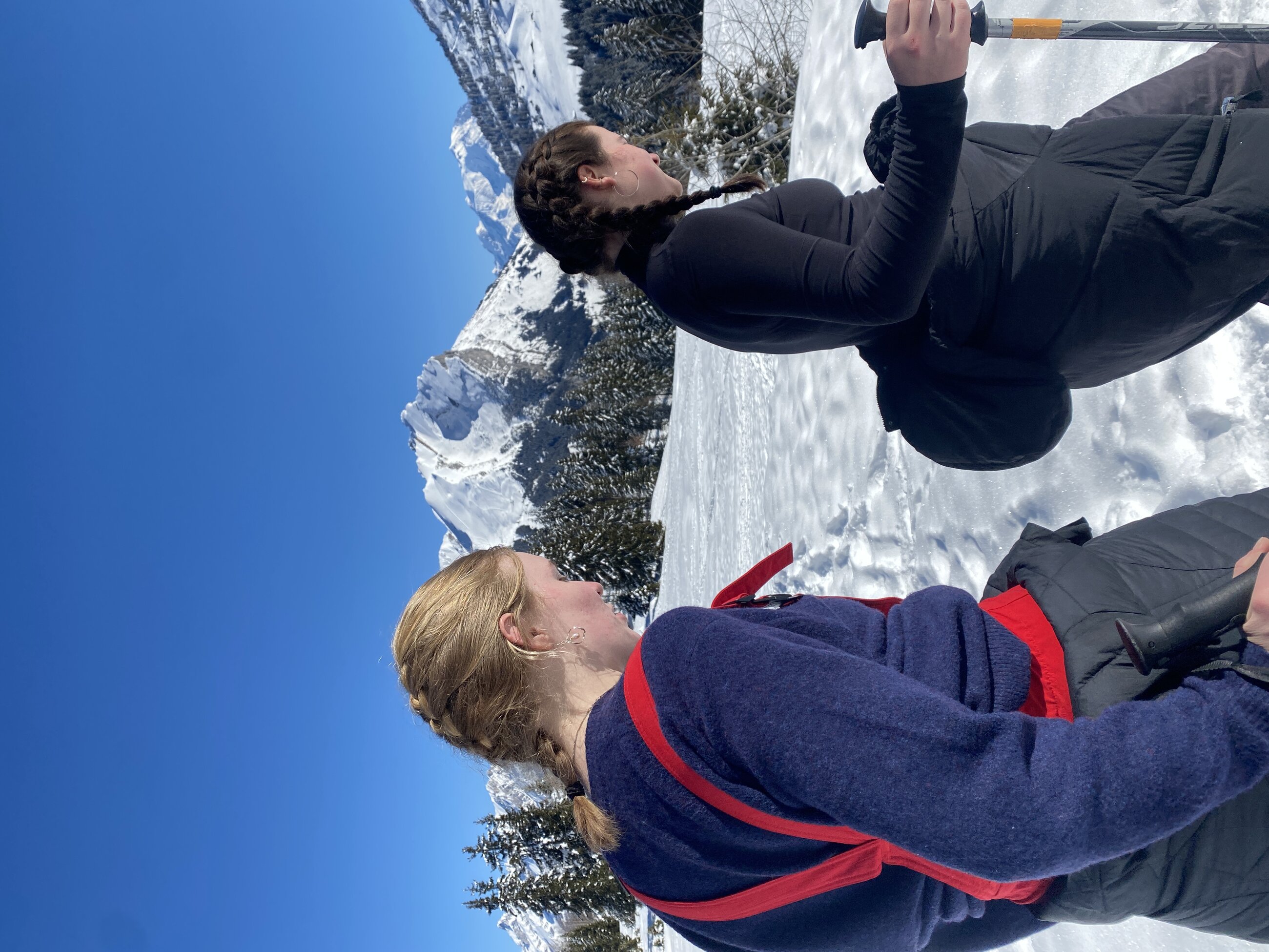 Snow Shoeing in the Alps! 