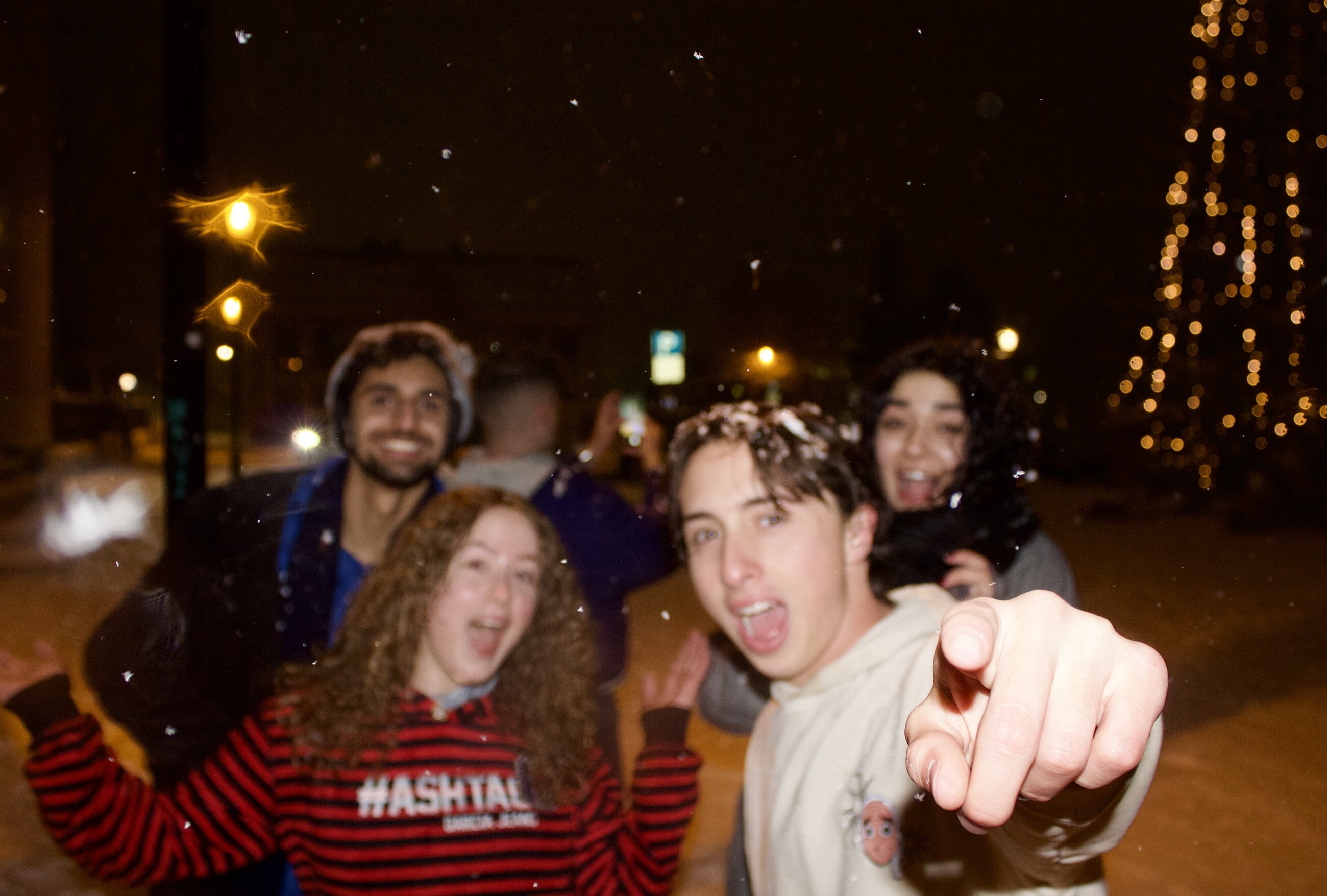 My friends and I on a weekend trip to Kongsberg, Norway