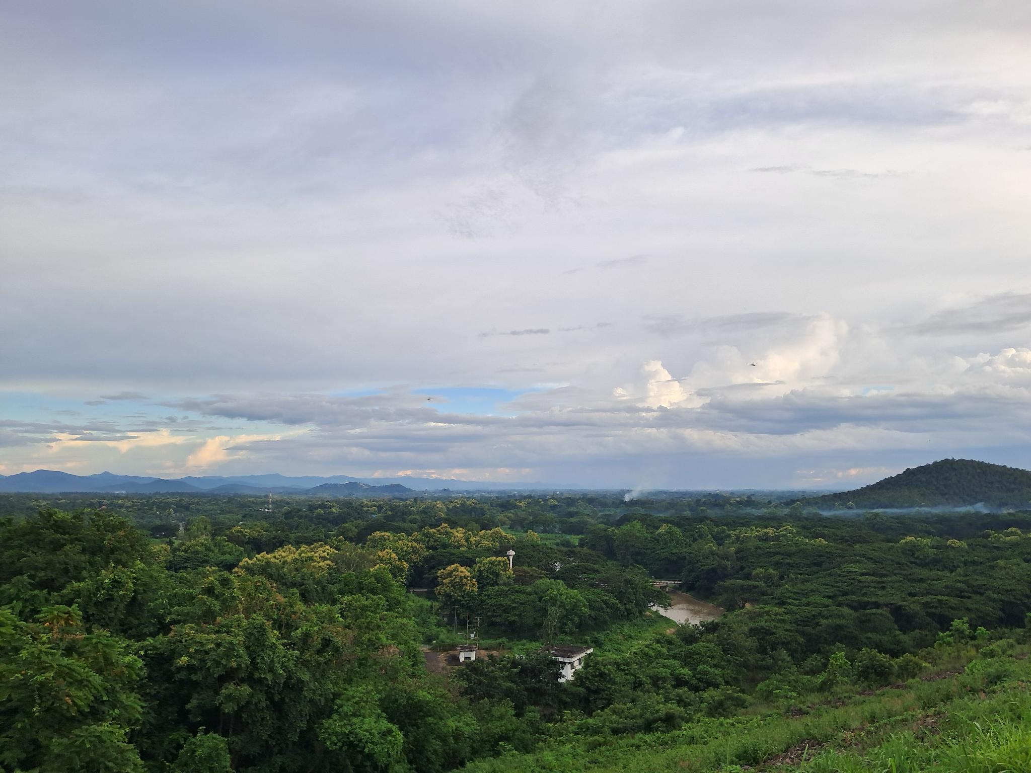 The view over the village I interned in in Chiang Mai