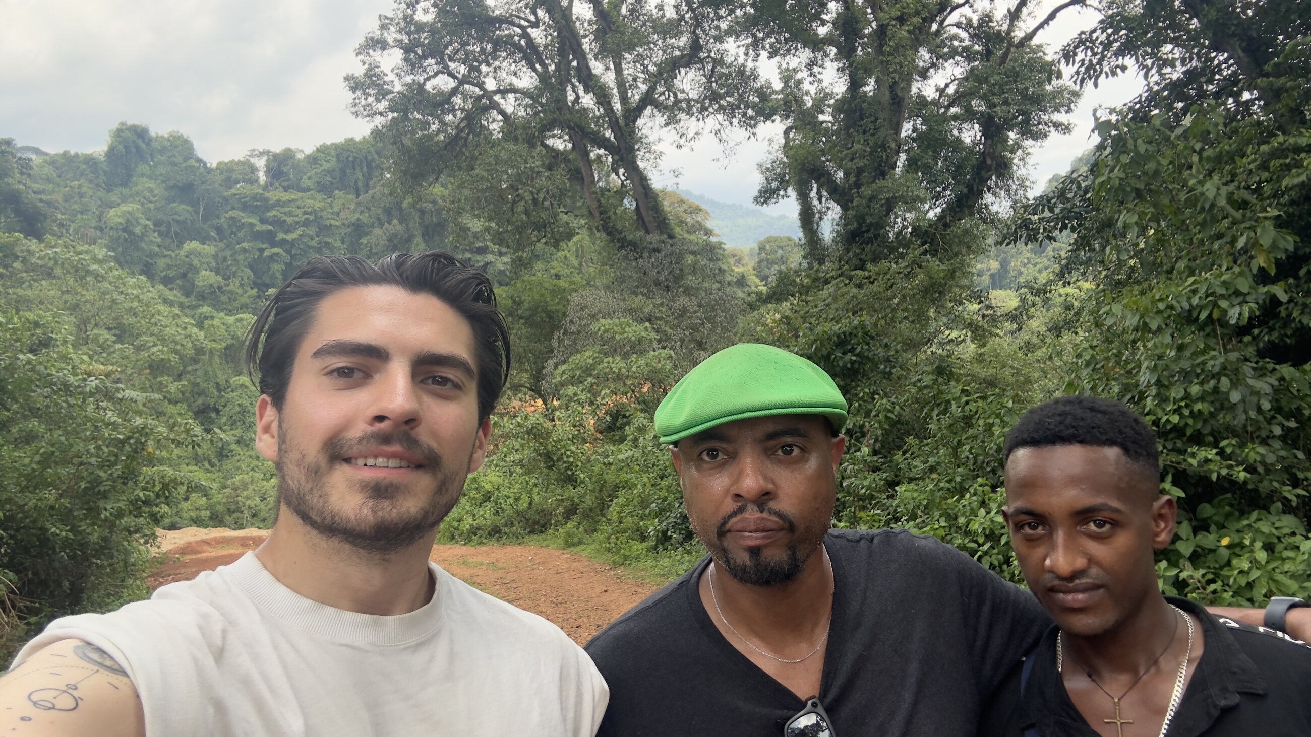 Coffee trip to Bonga with the head of Deldey