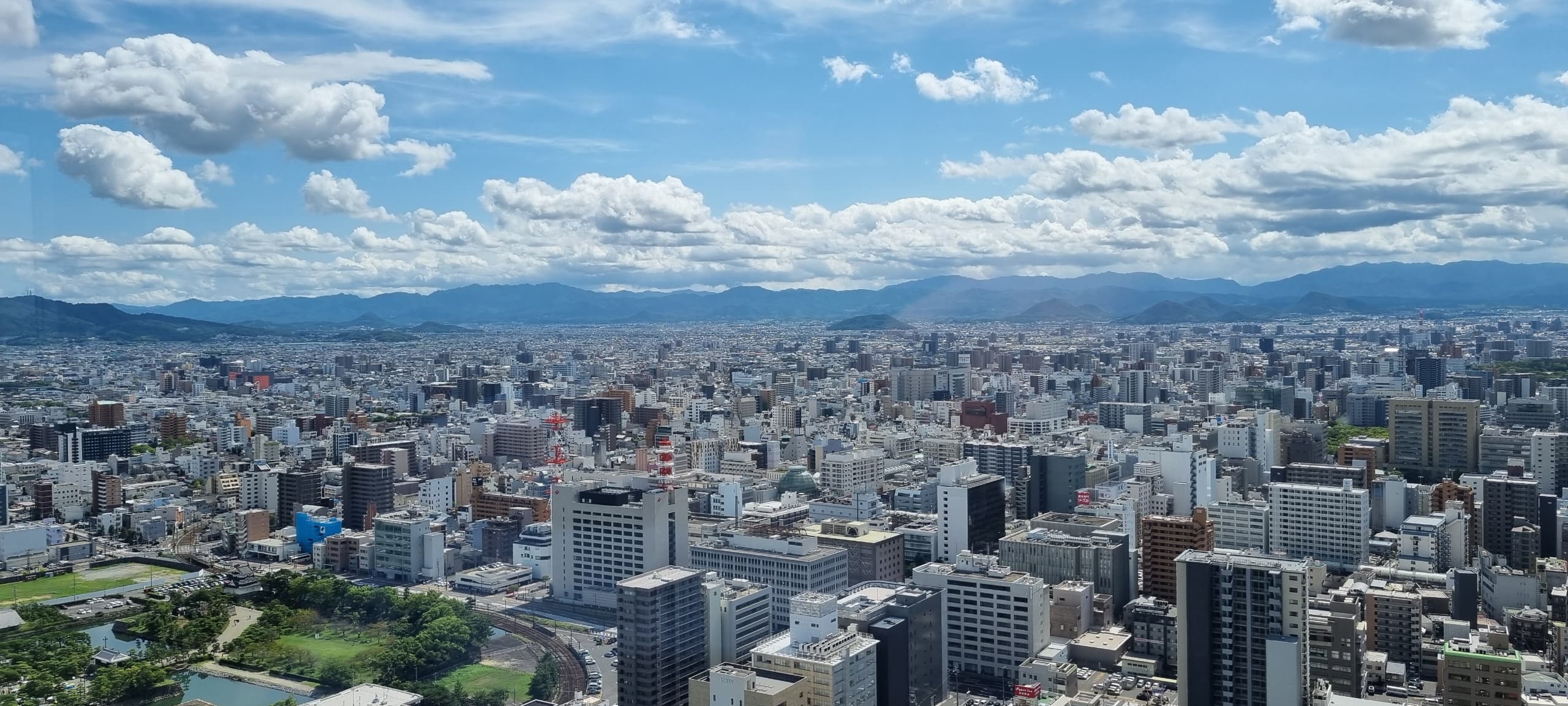 View of Takamatsu from Symbol Tower