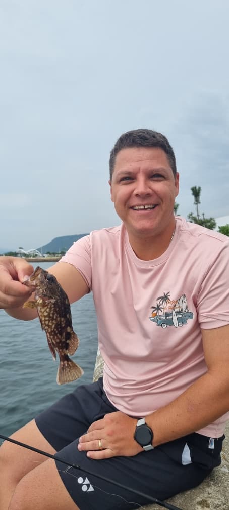Fishing at the port