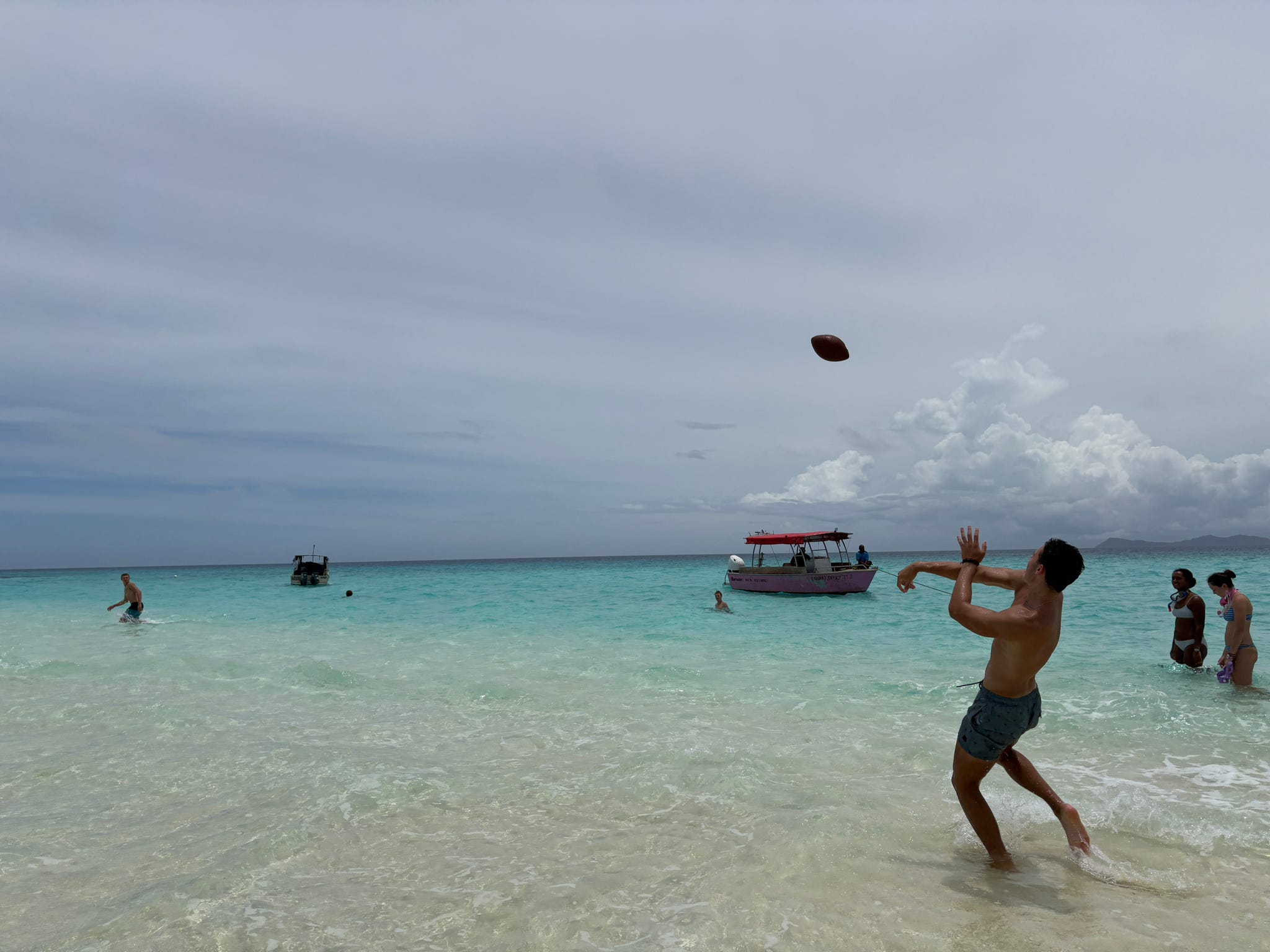 Sand bar in fiji