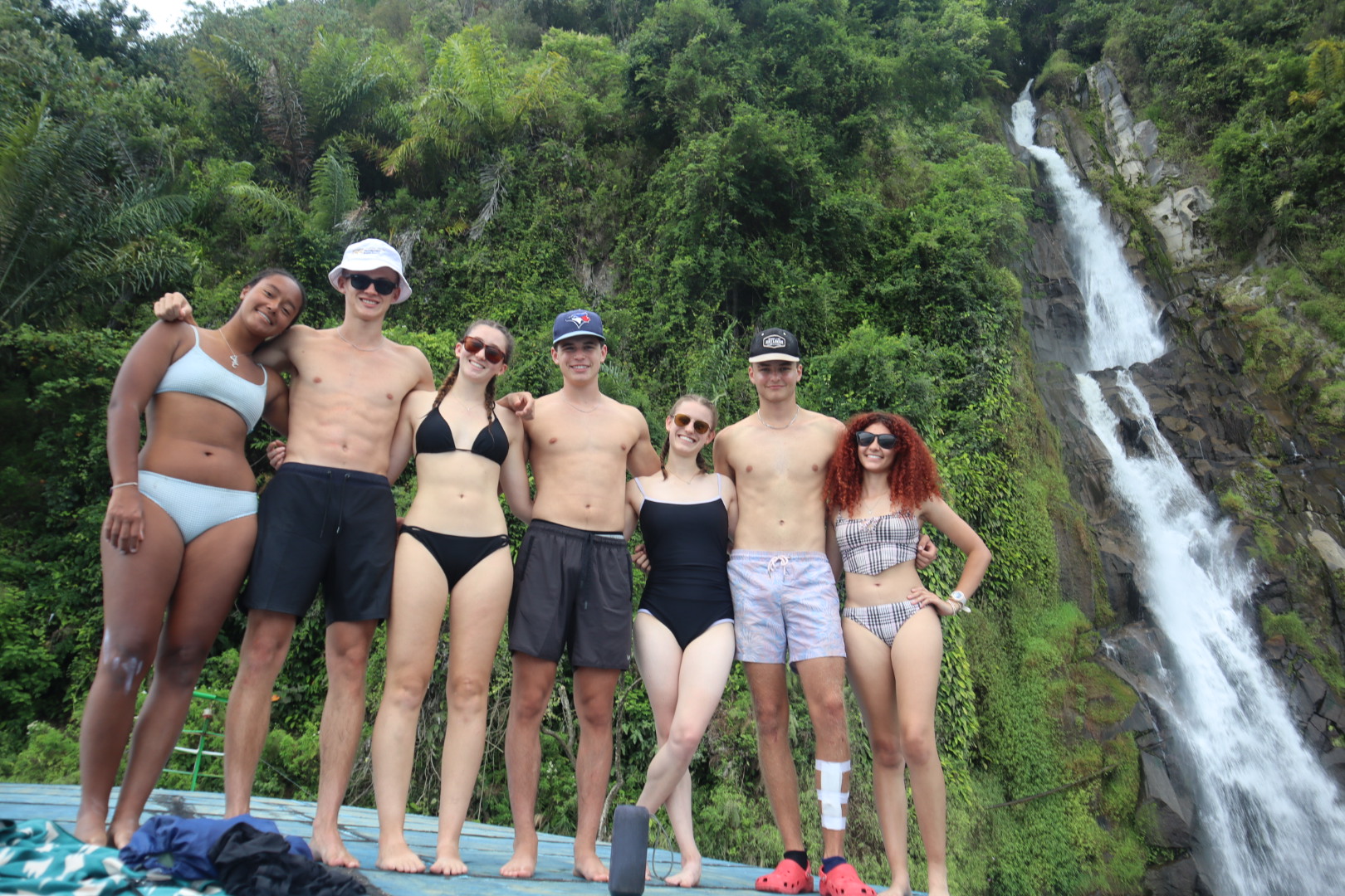 Waterfall after kayaking!