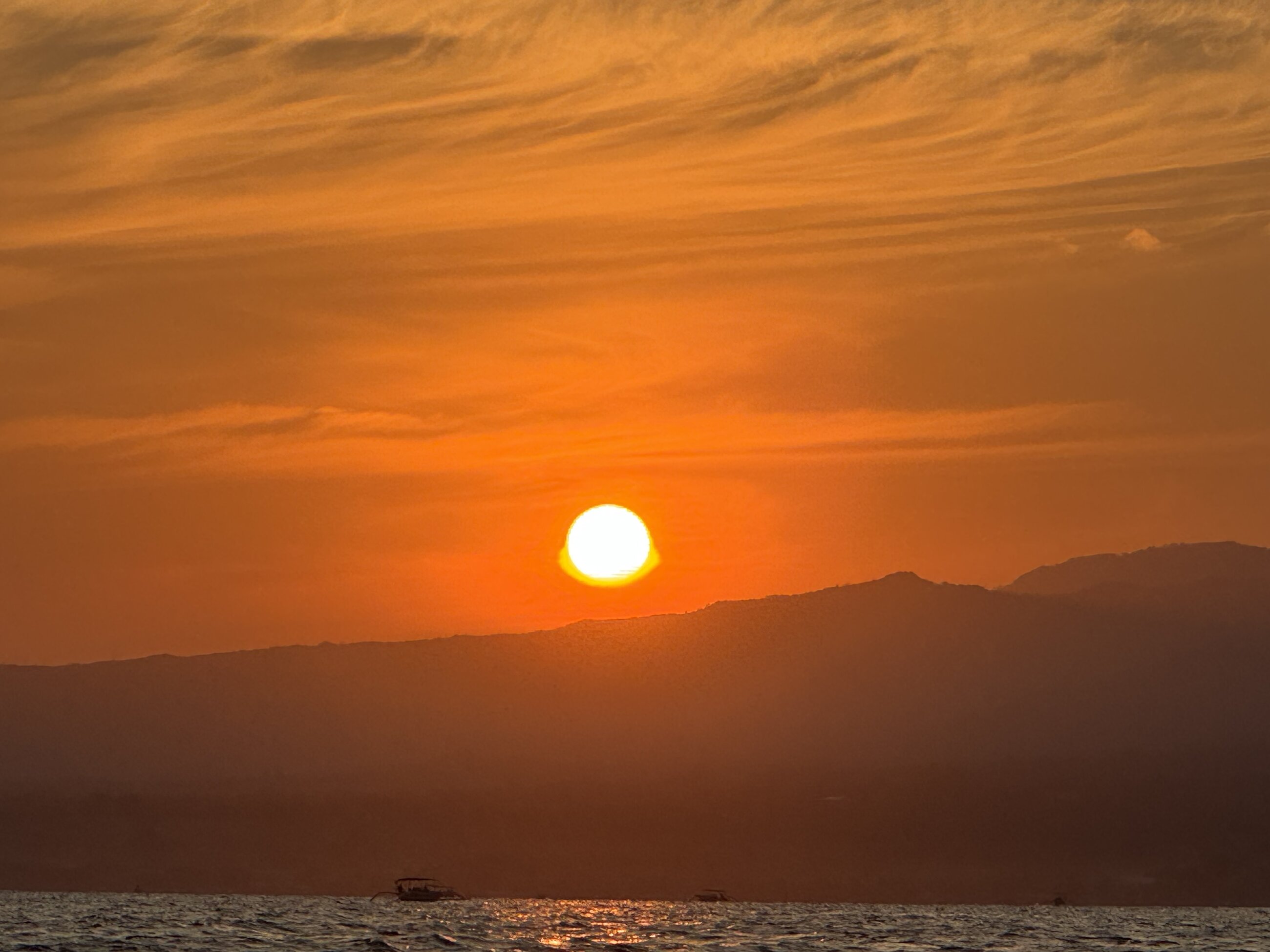 Sunset in Bali
