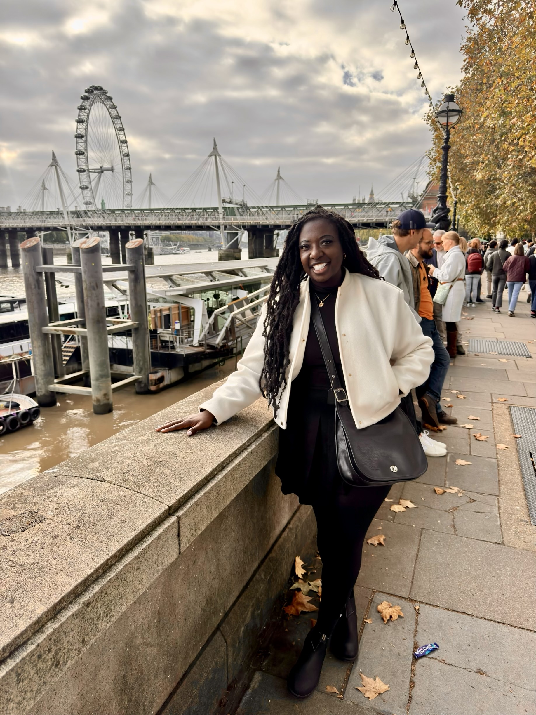 A solo trip to London