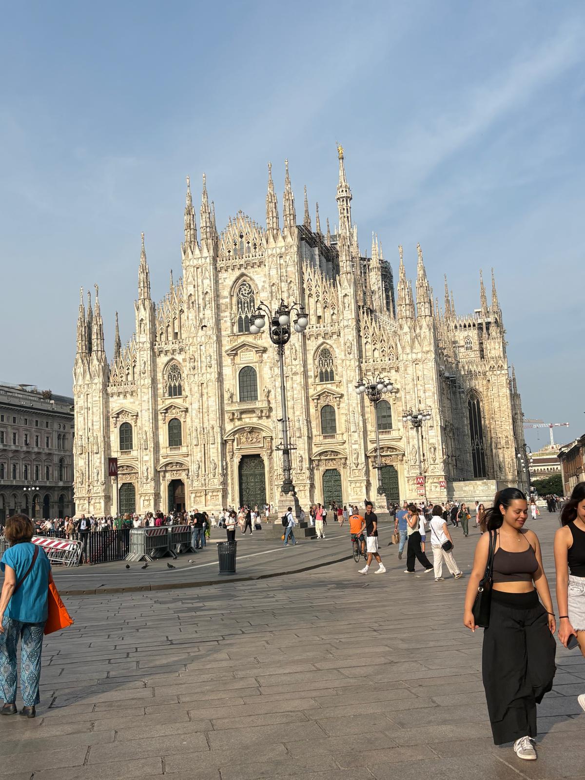 Picture of the Duomo at Milan!