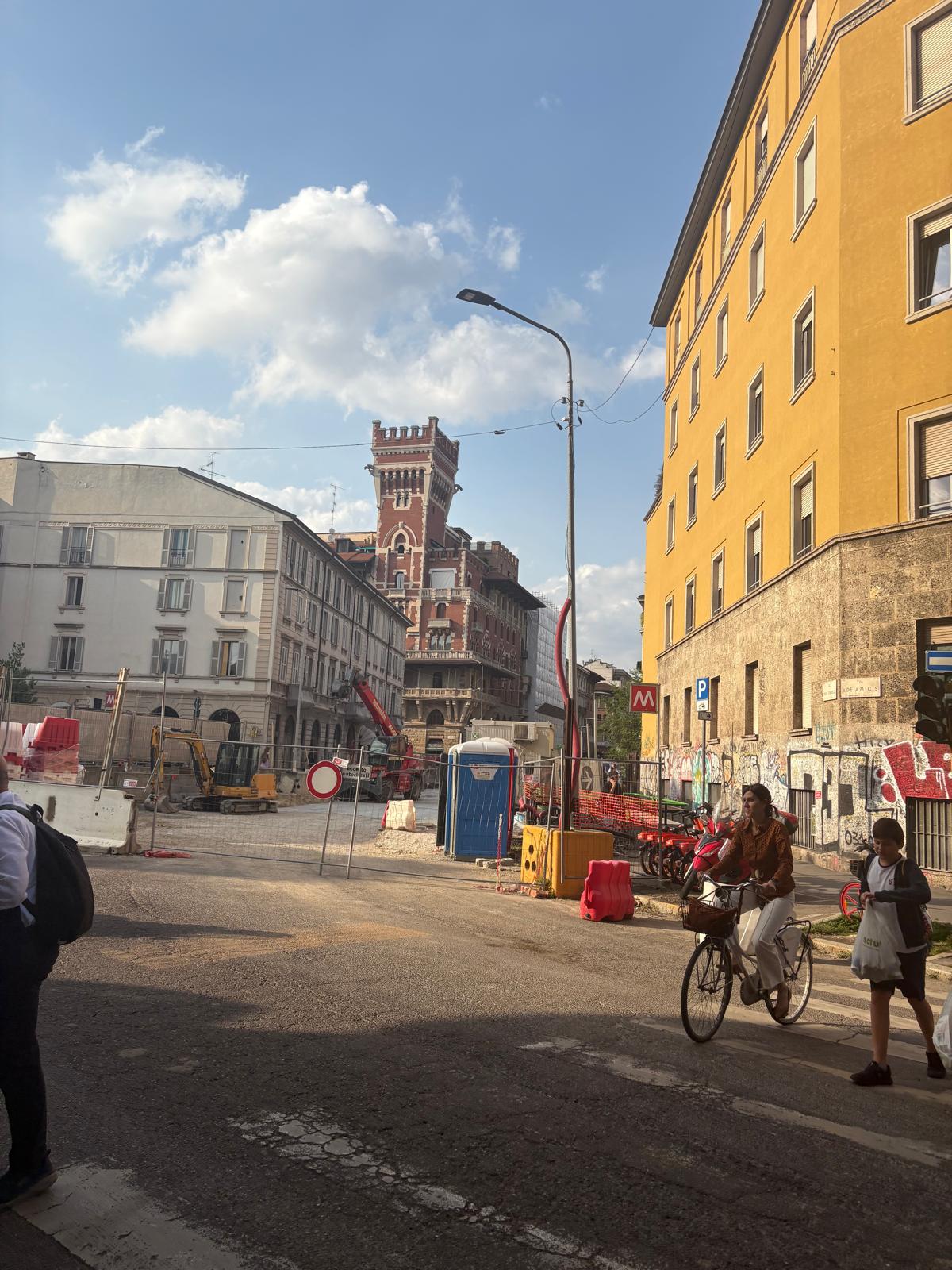 San't Ambrogio community - this is just how it looked like where I worked for my internship!