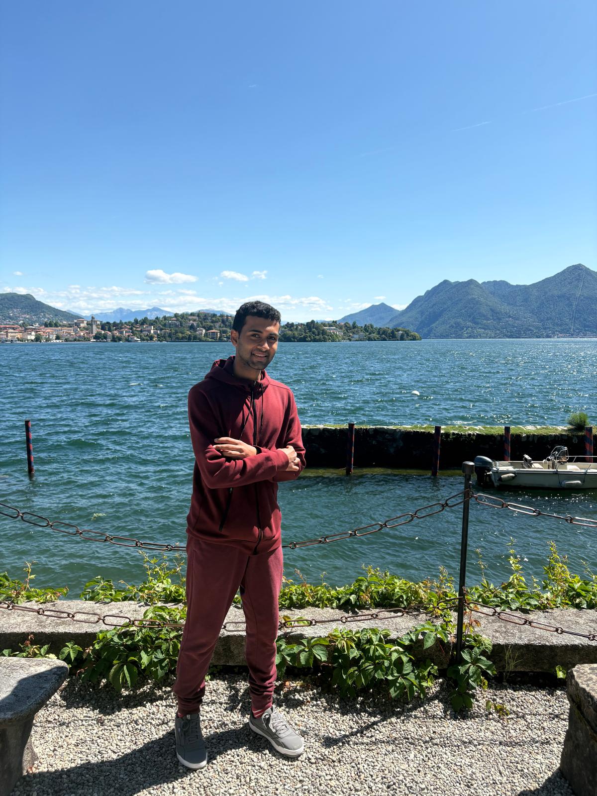 Picture of Me at Lake Maggiore!