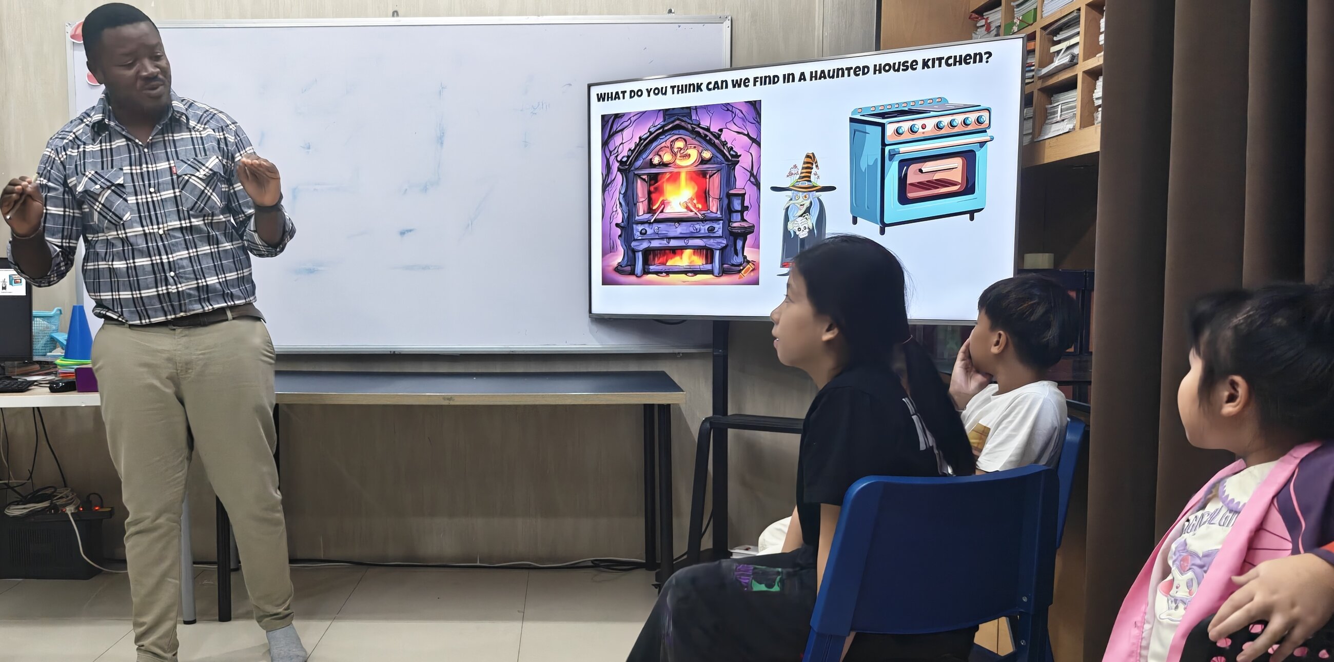 A Halloween themed class