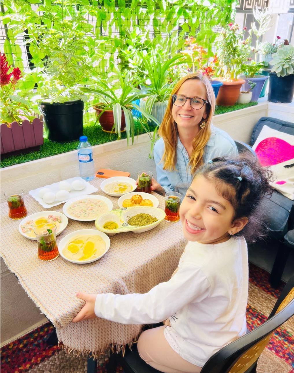 Friday breakfast with the family