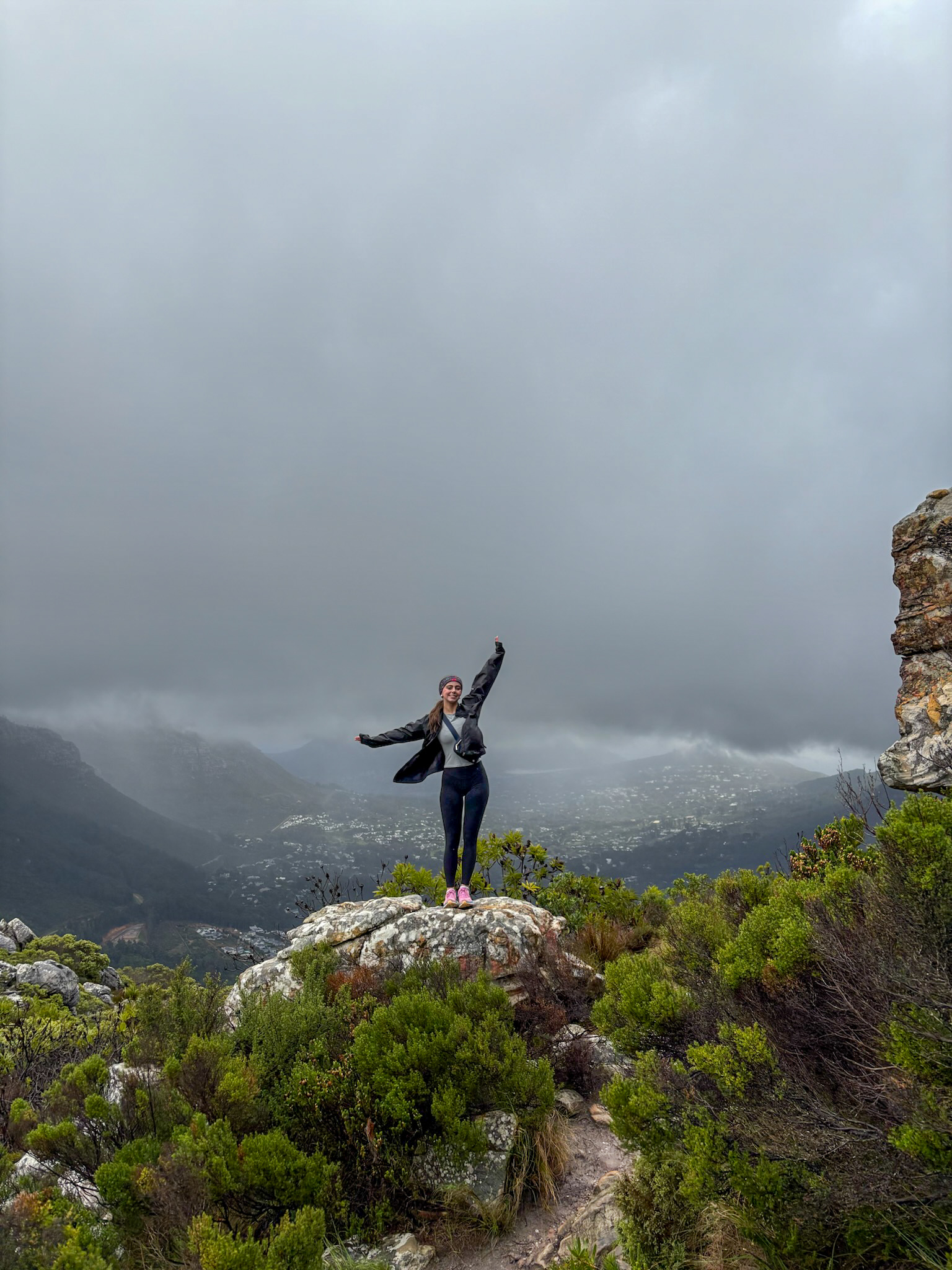 During a hike on Table Mountain! 