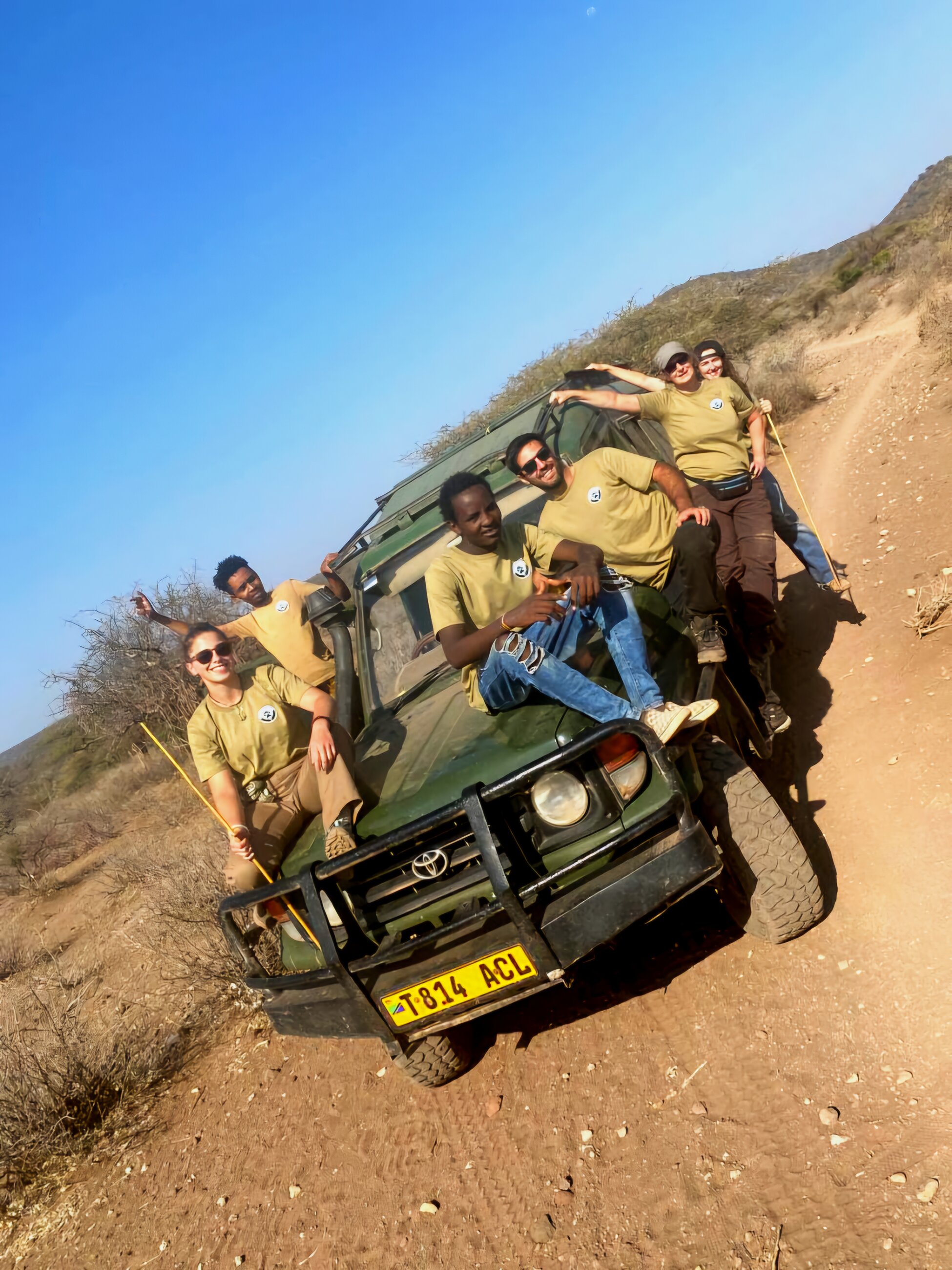 The car and the crew