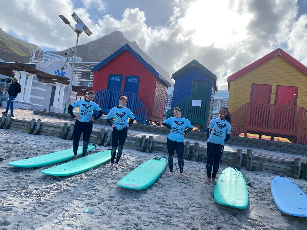 Surfing, Muizenberg Beach