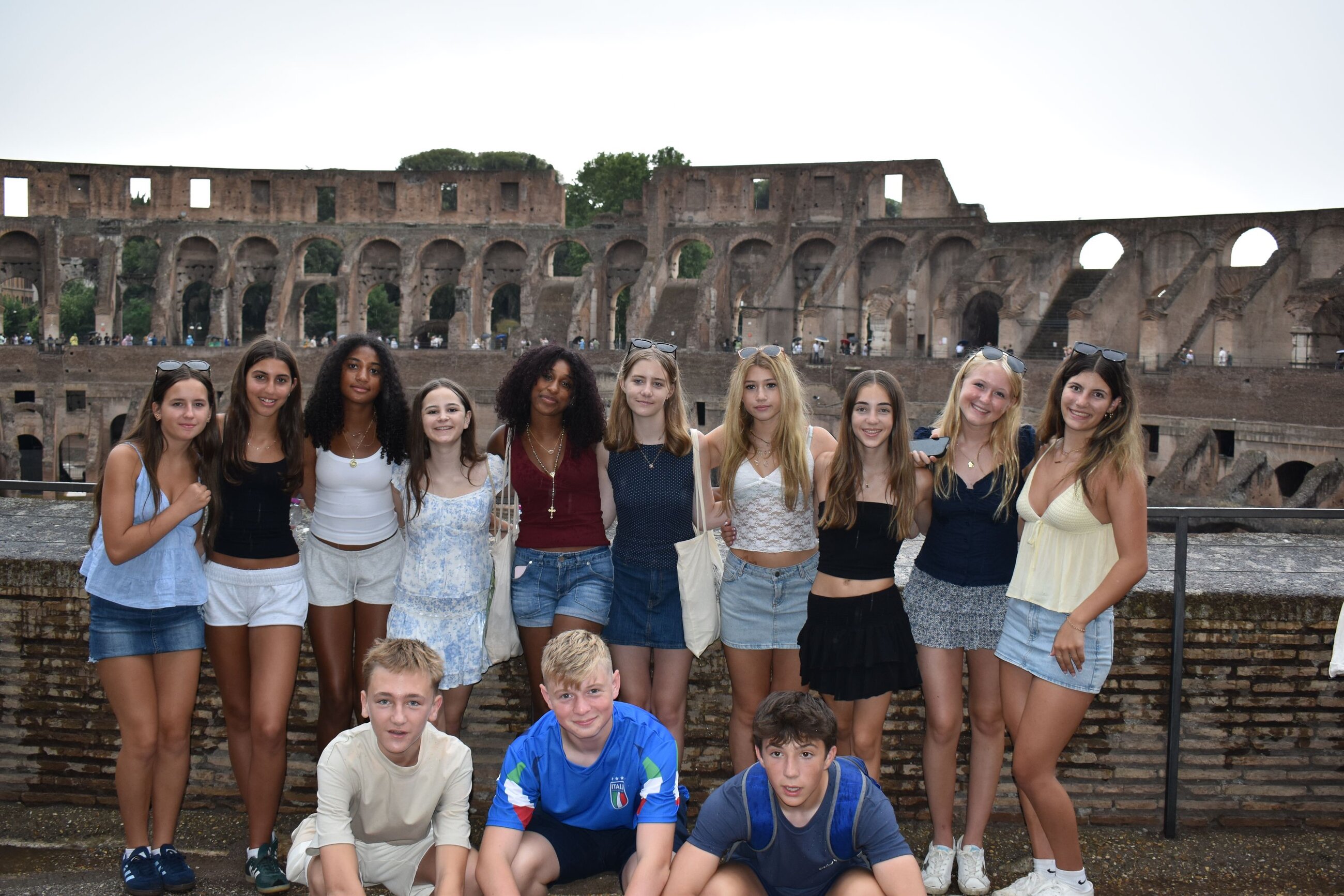  Us at the Colosseum!
