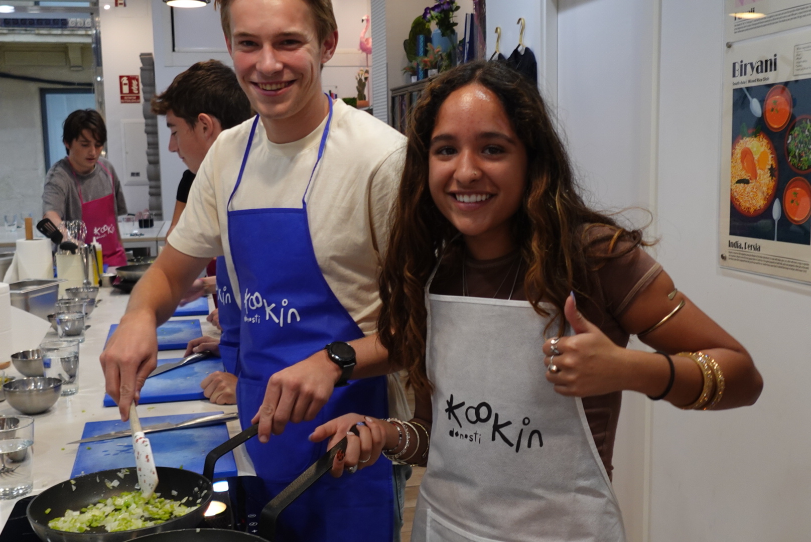 cooking class in San Sebastian!