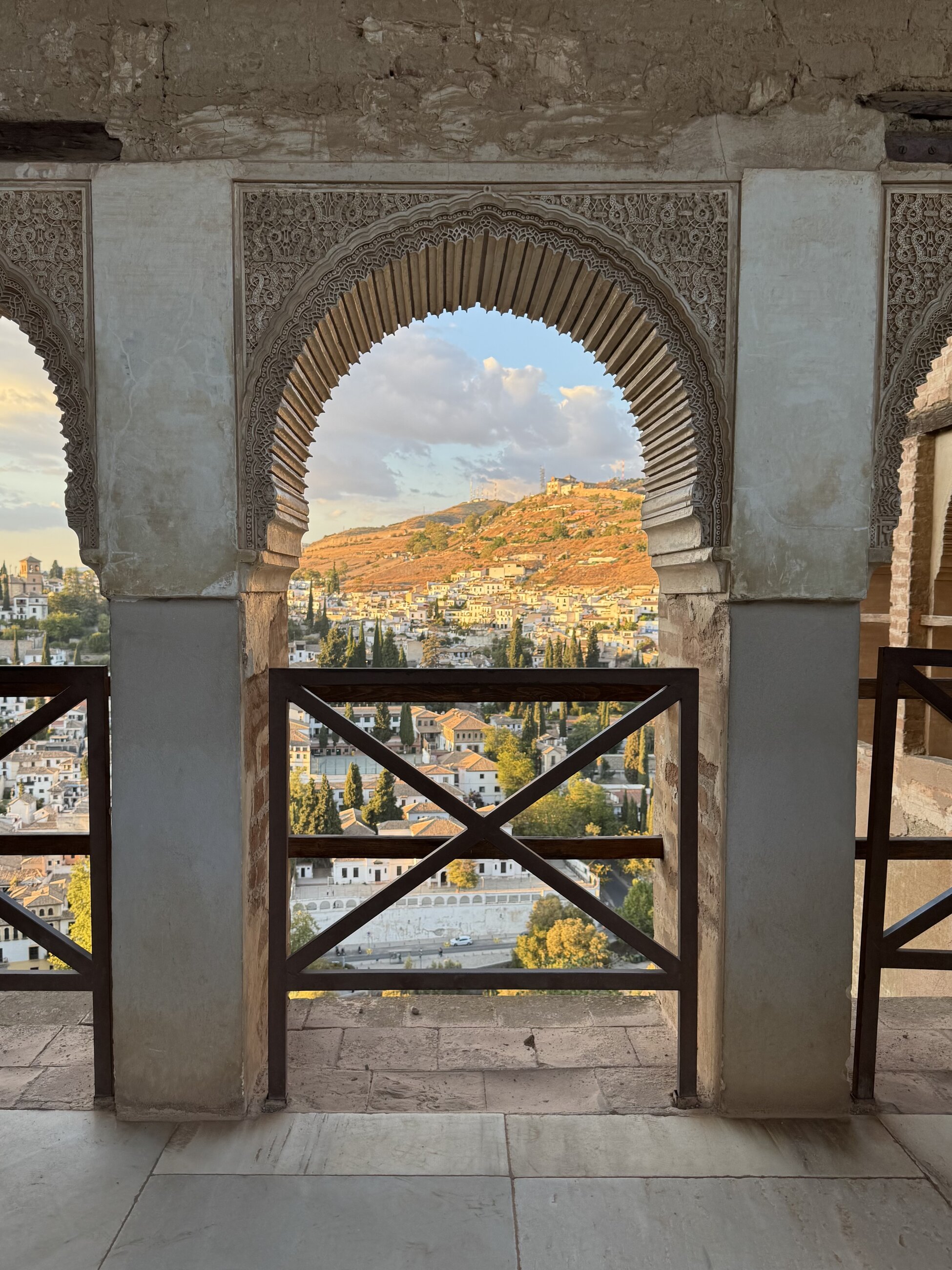 A view of the city Albaicín in Granada