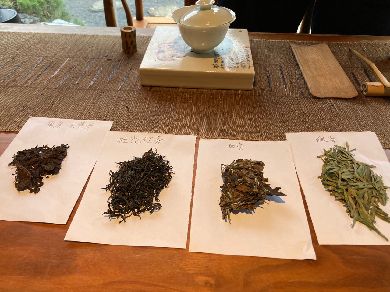 Tea tasting outing