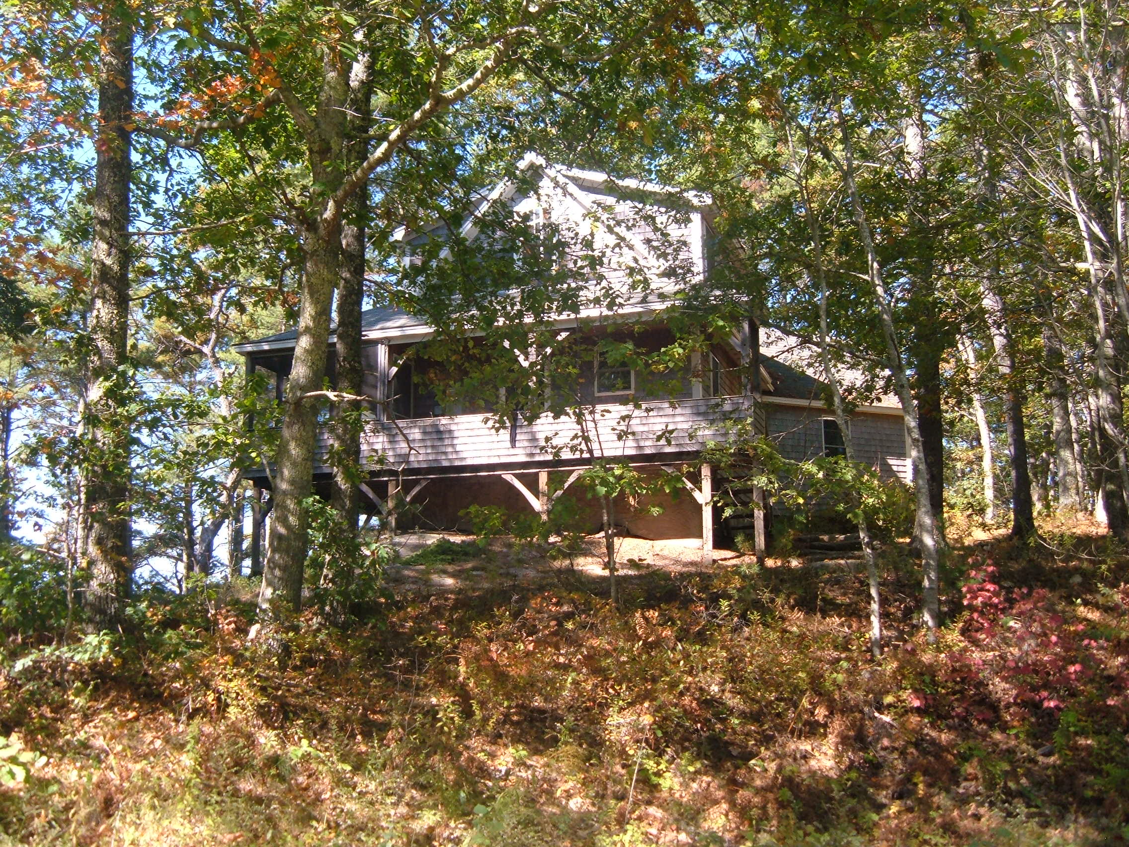 My cabin! Sabago on top