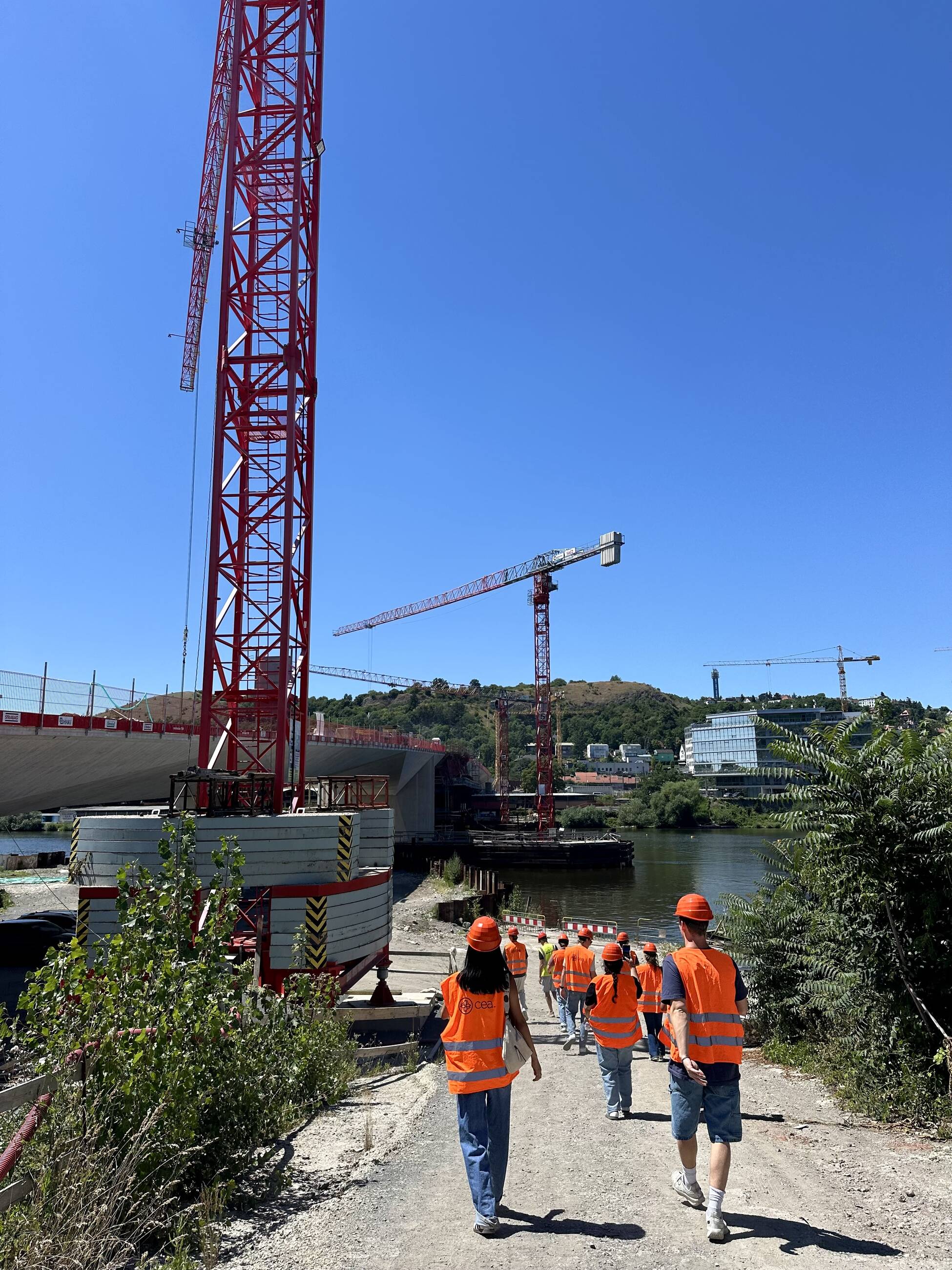 Visiting Prague’s New Dvorecky Bridge