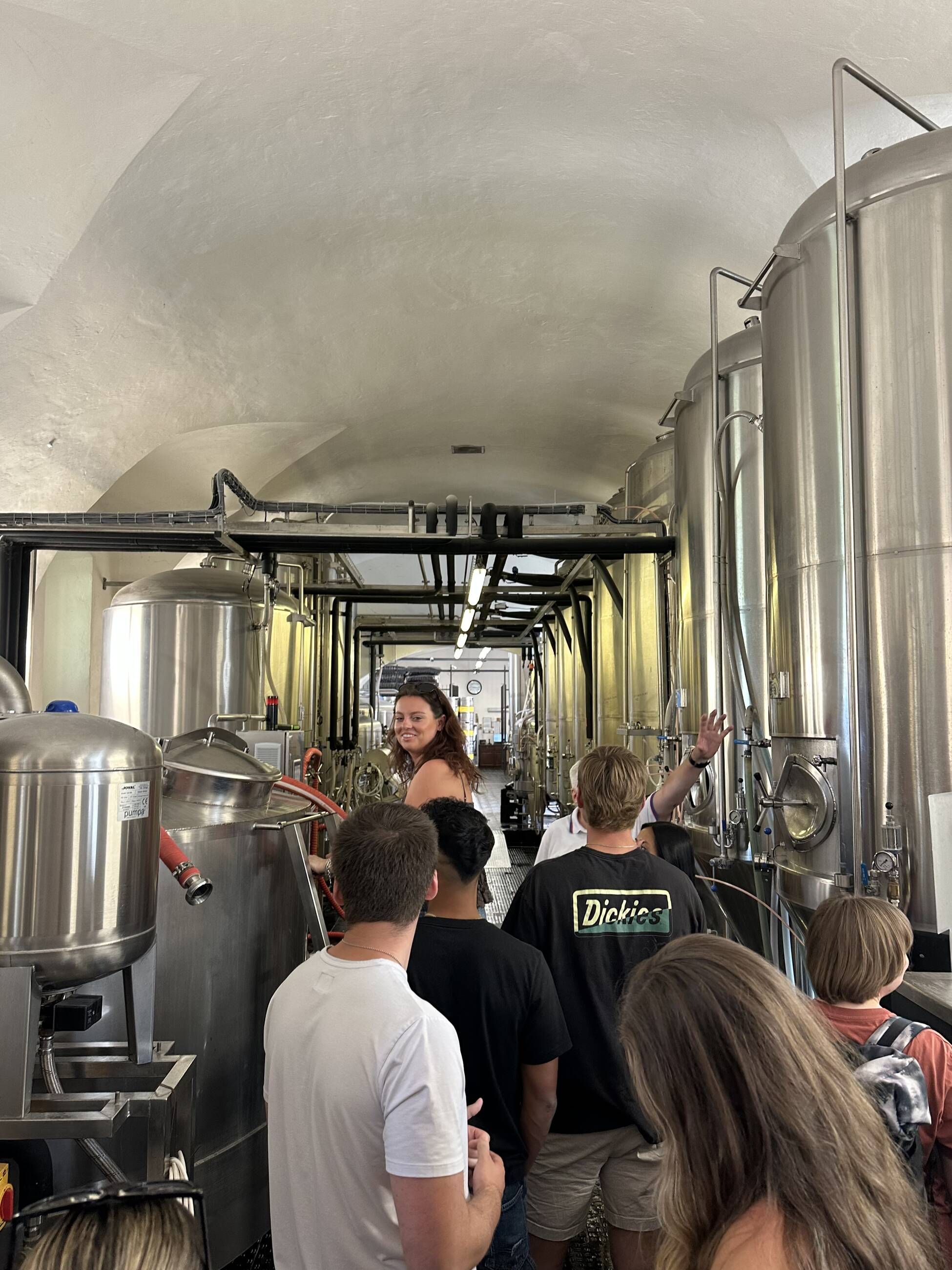 Touring the Brevnov Monastery Brewery