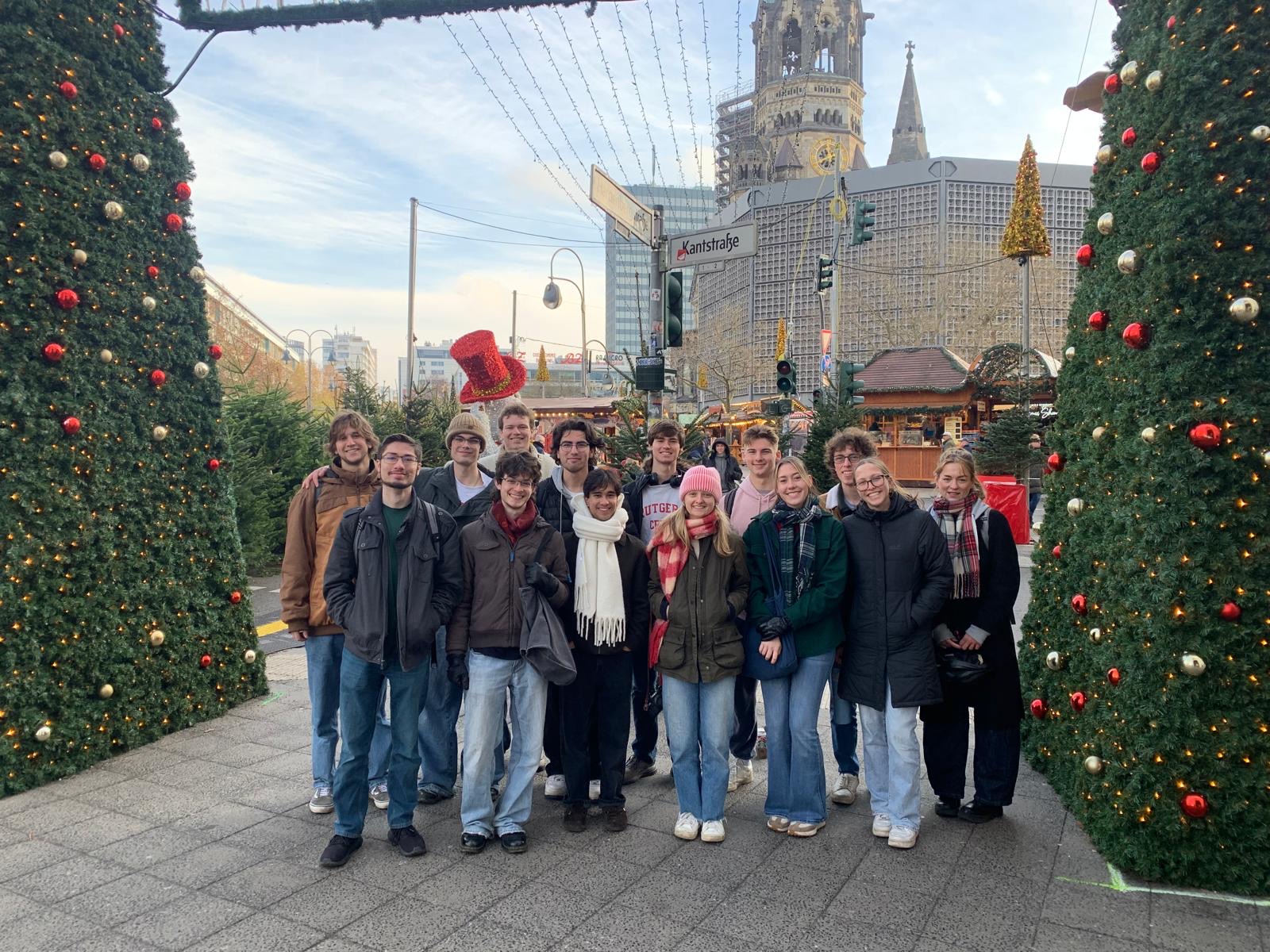 Christmas market with my German class!