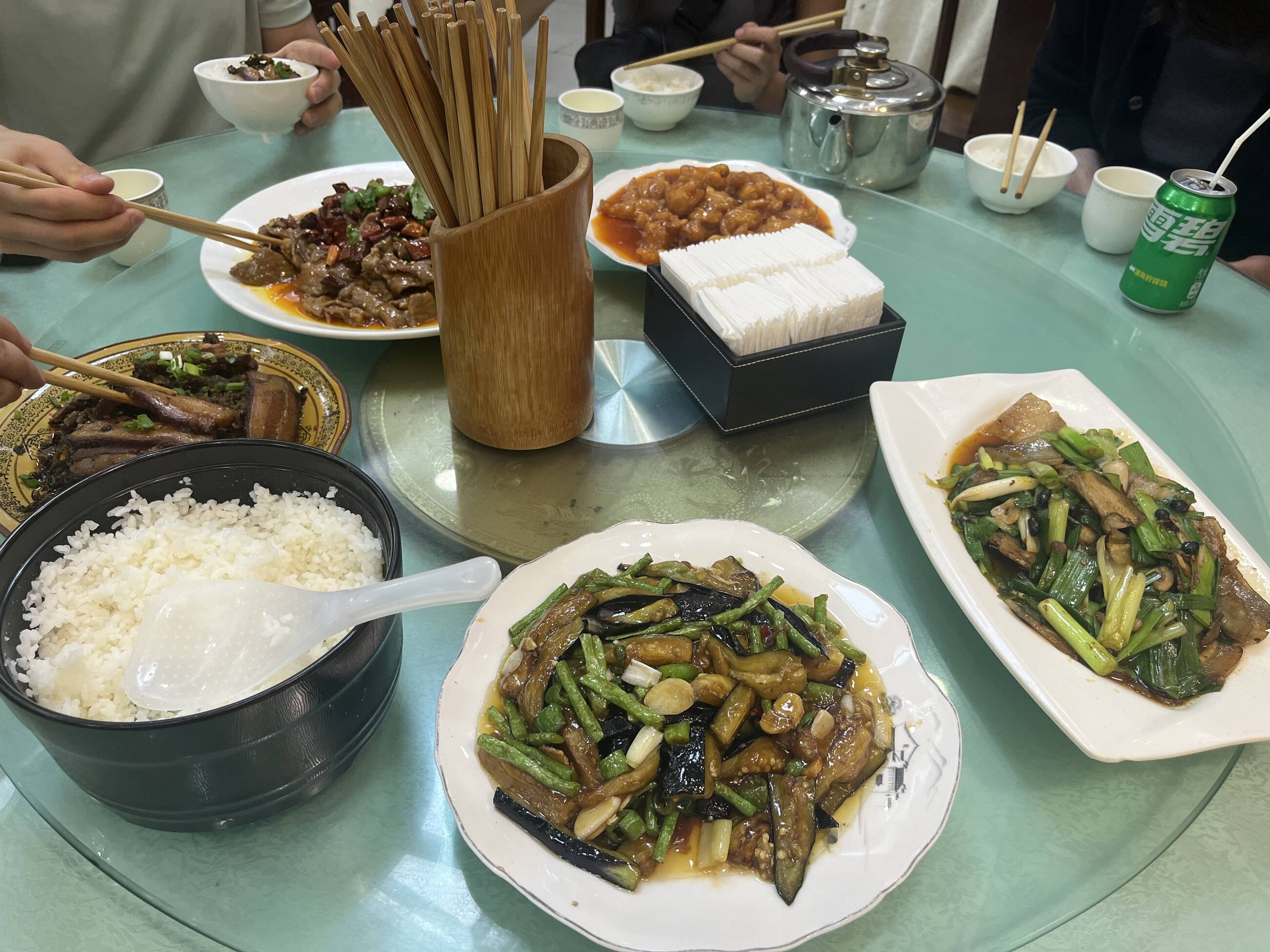 First Meal In China