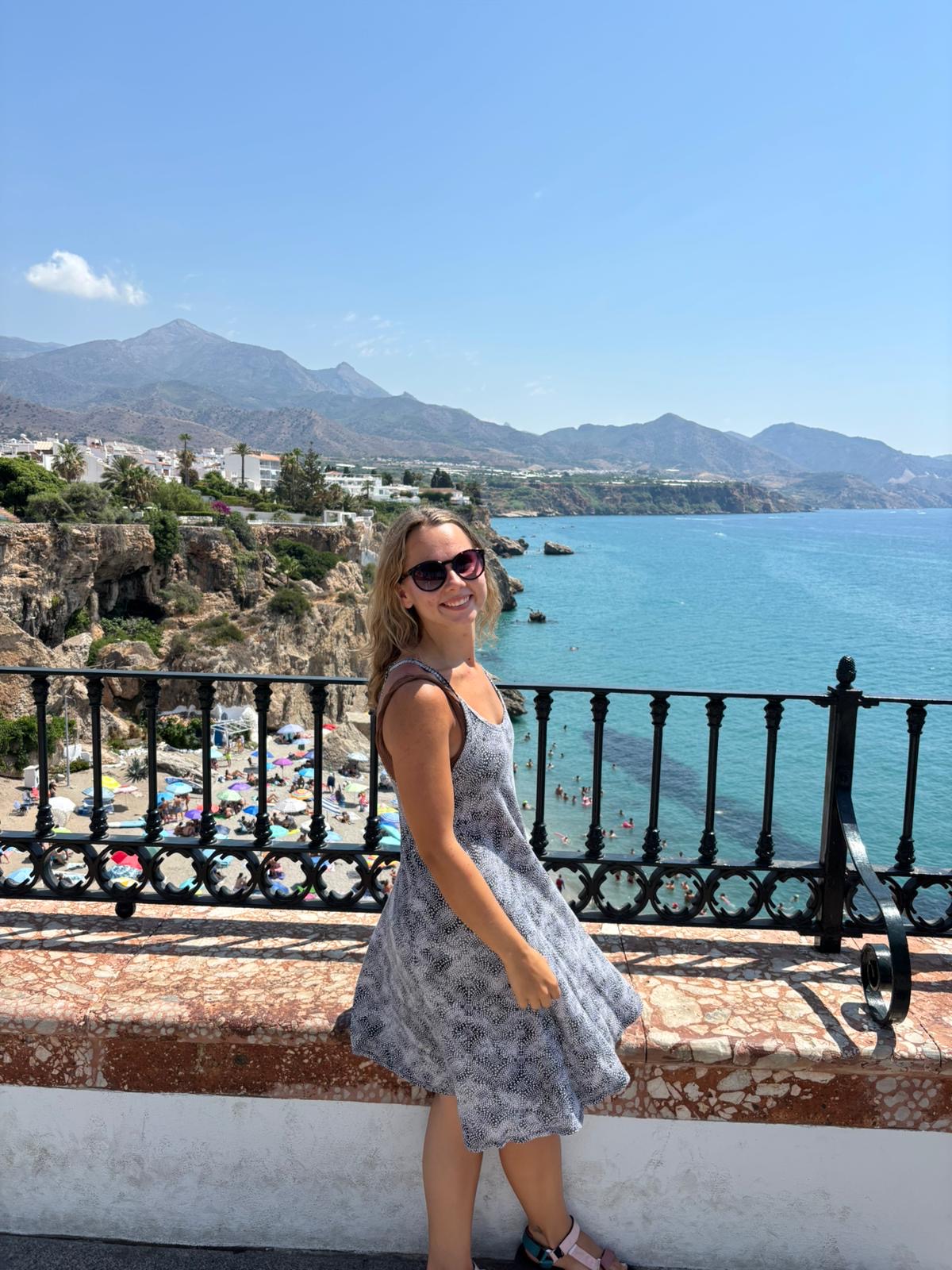 The beach in Malaga 
