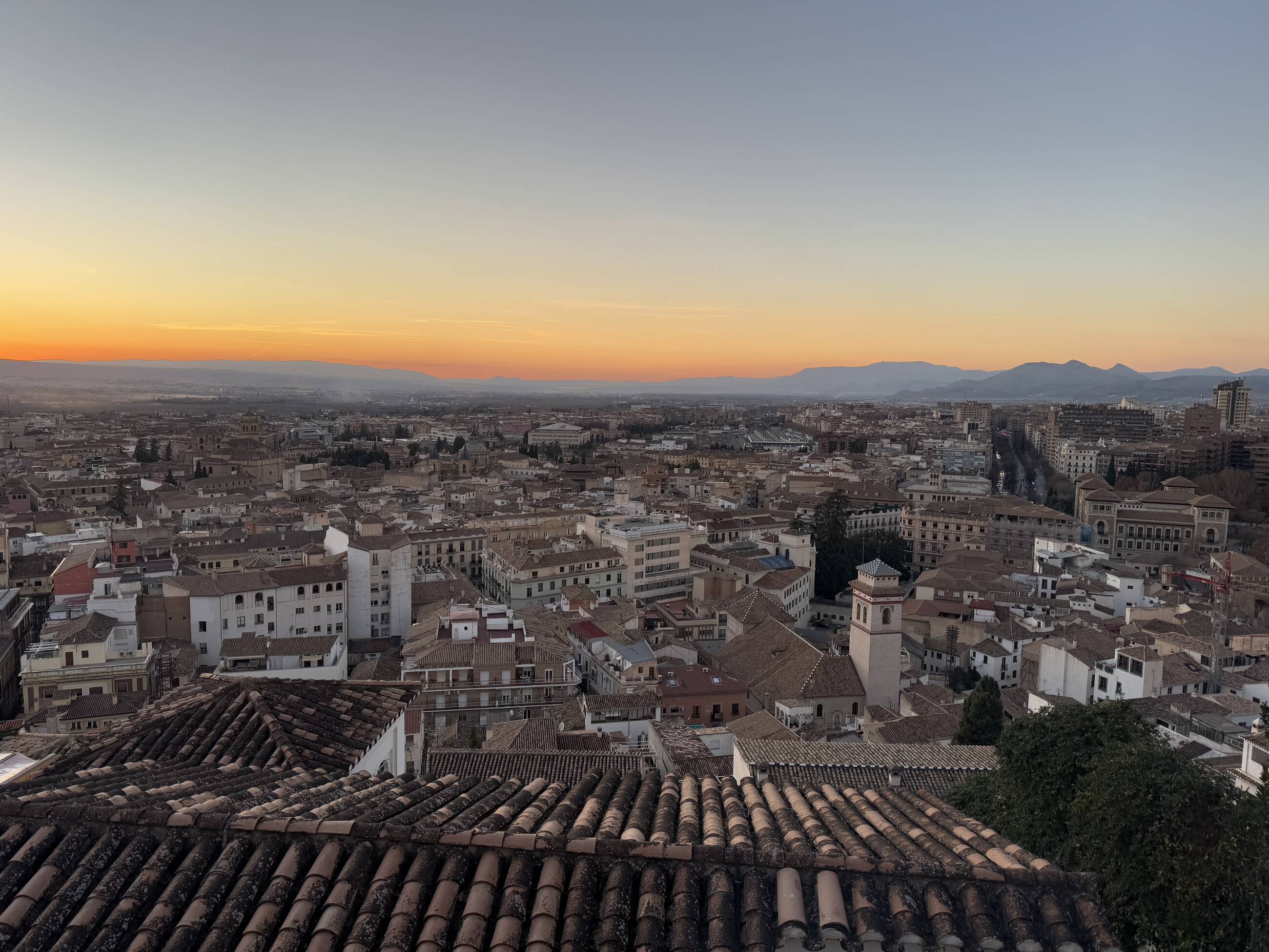 Sunsets at the Albaicín