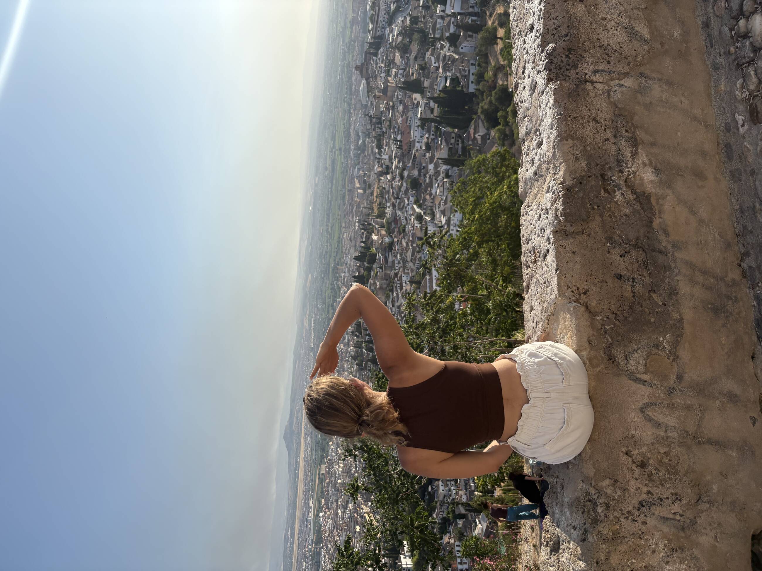 View from highest point 