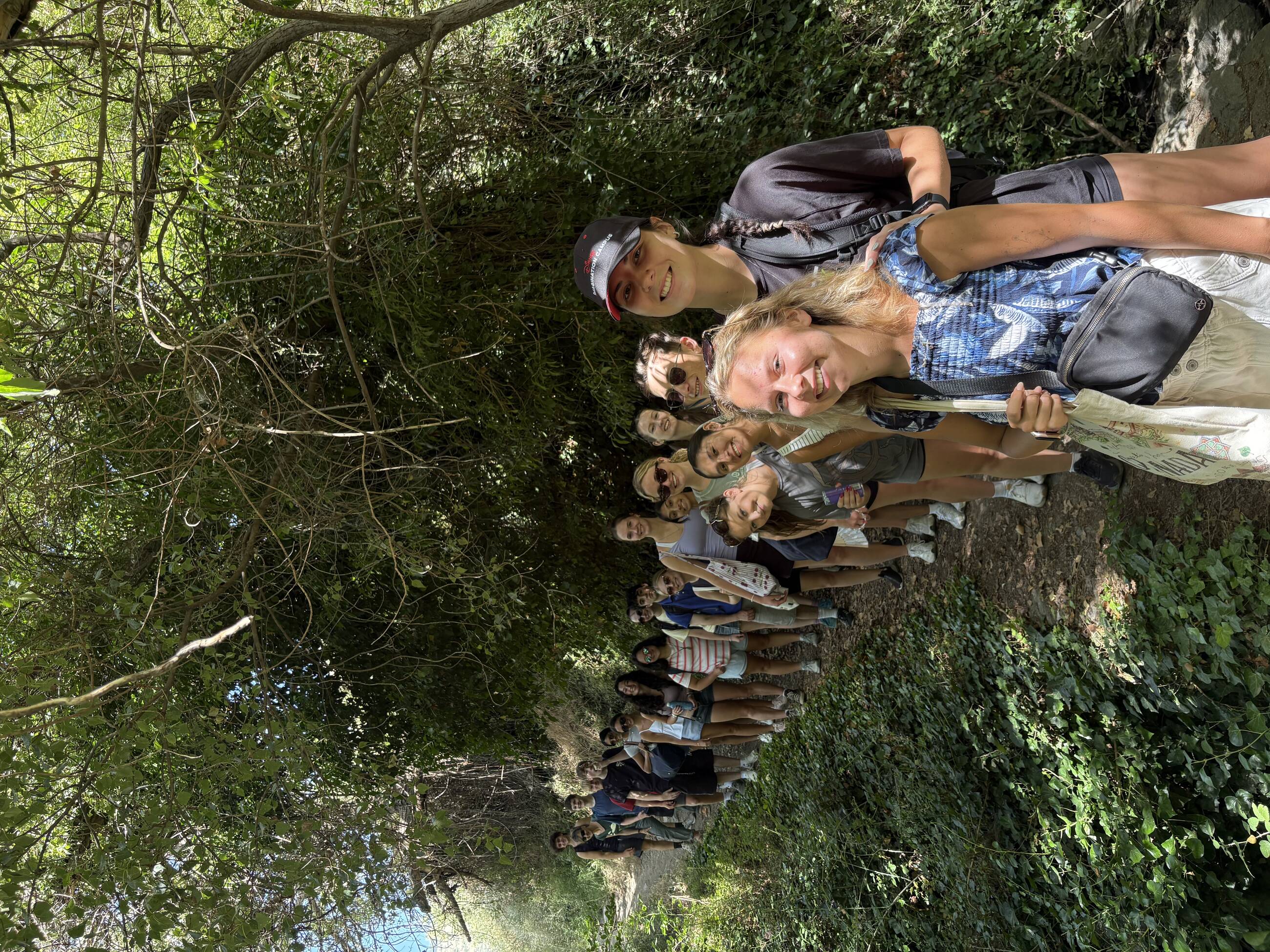 Group hike at Albujarra