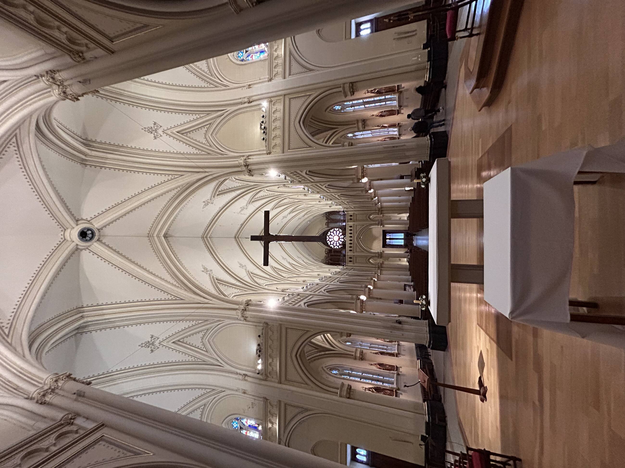 One of the many churches we visited 