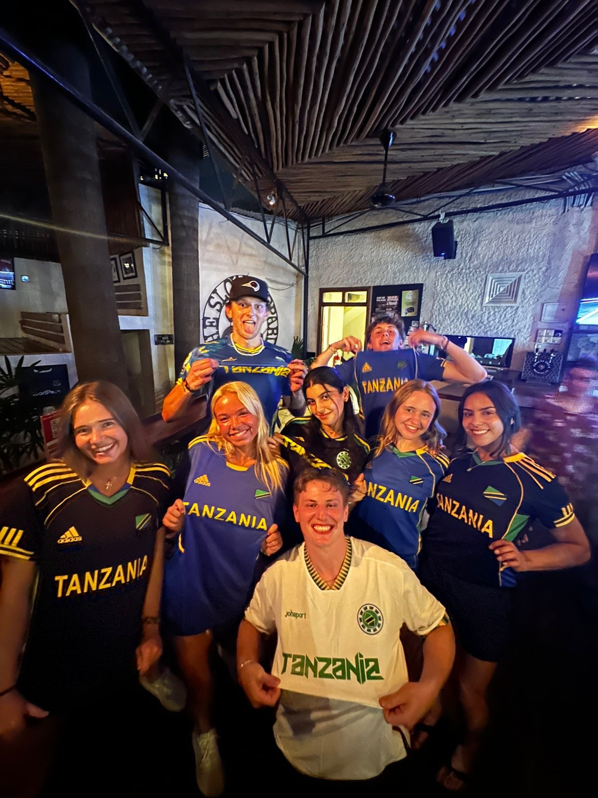 Repping Tanzanian swag
