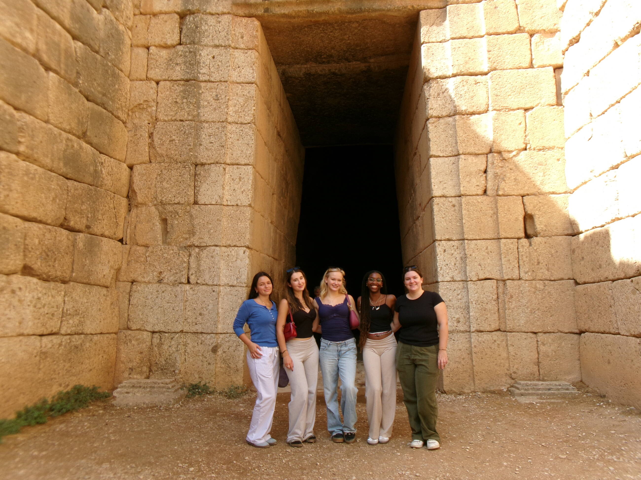All of us on the Peloponnese Field Study!