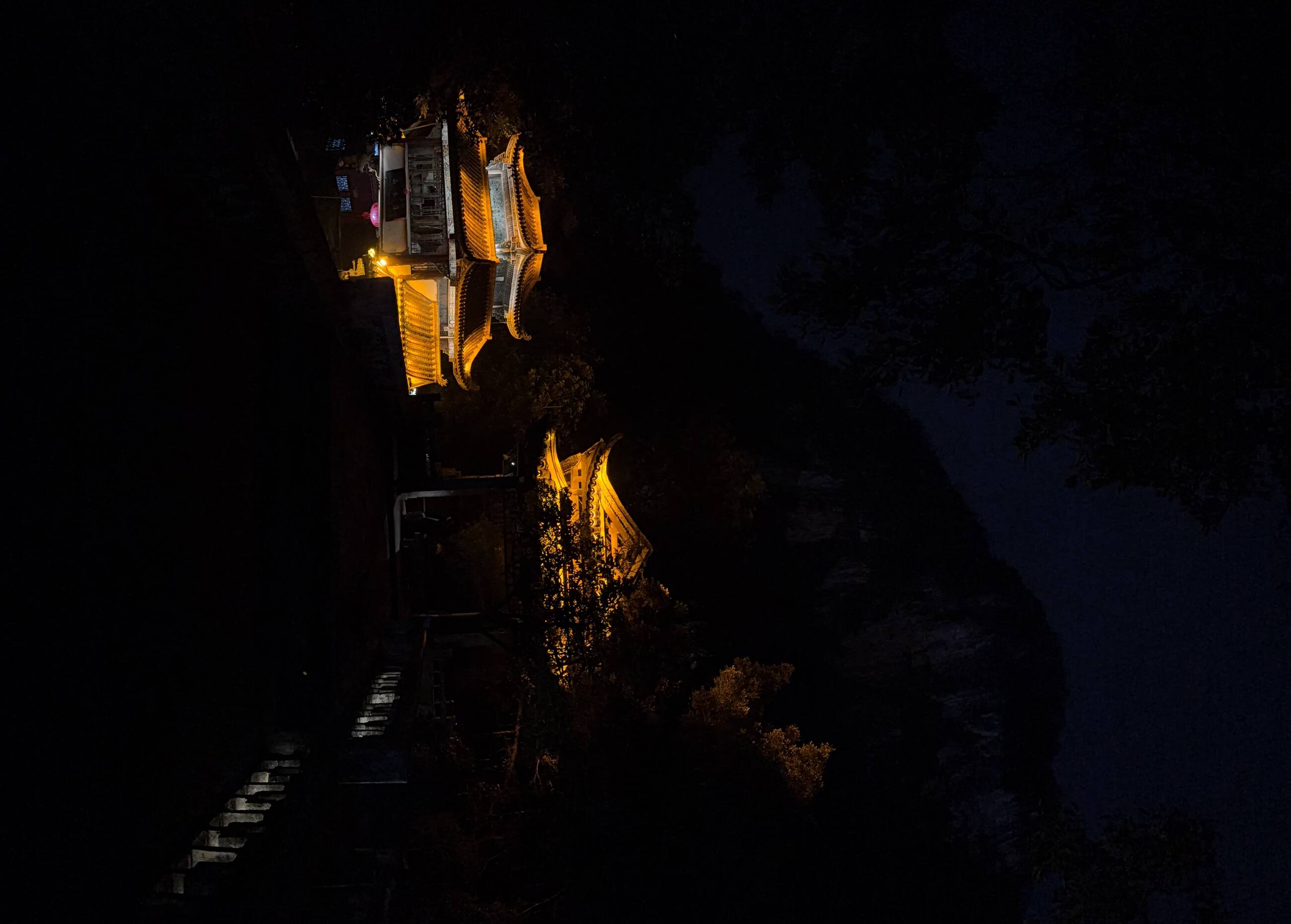 Night view at the Li River