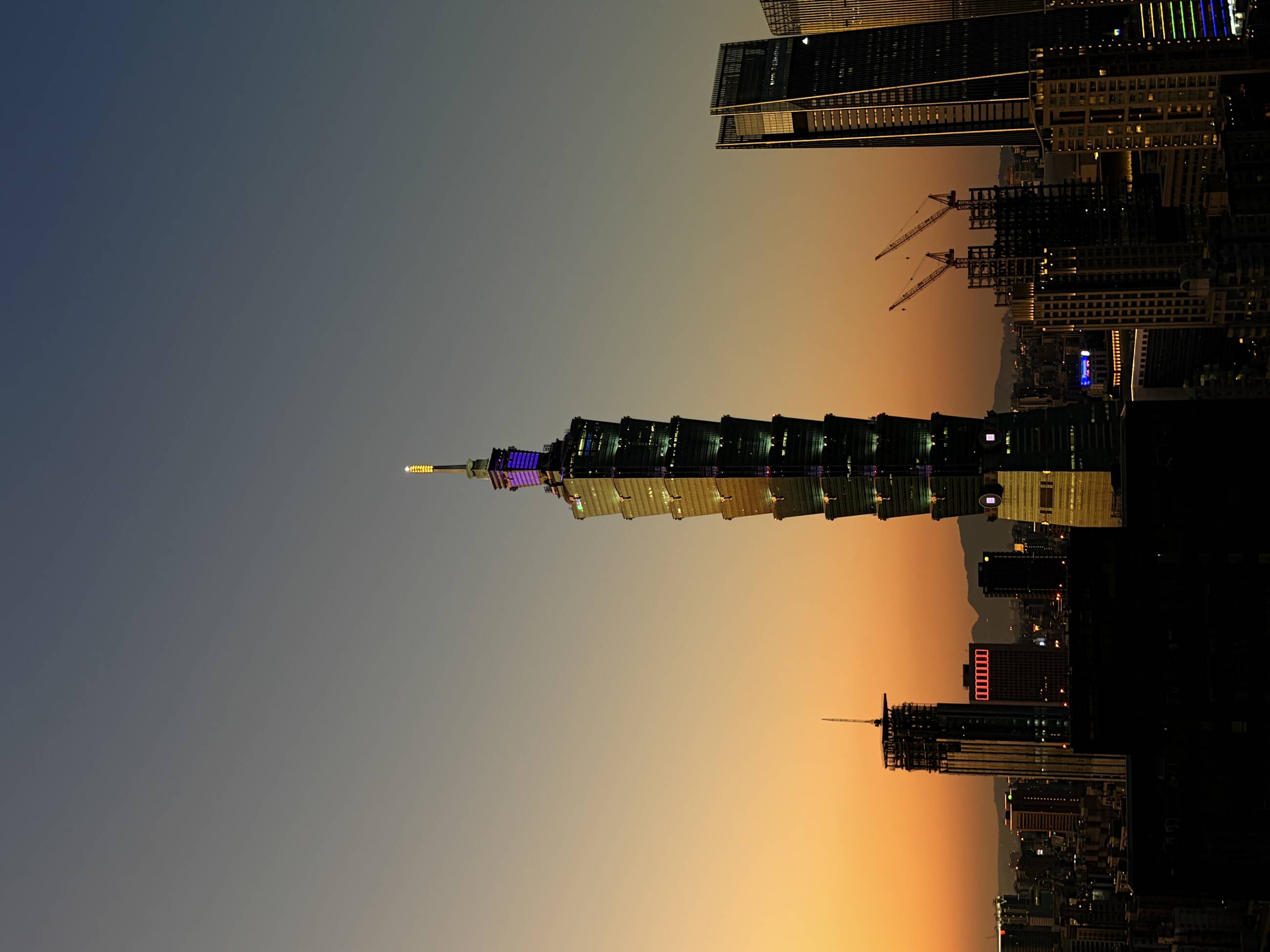 xiangshan sunset!