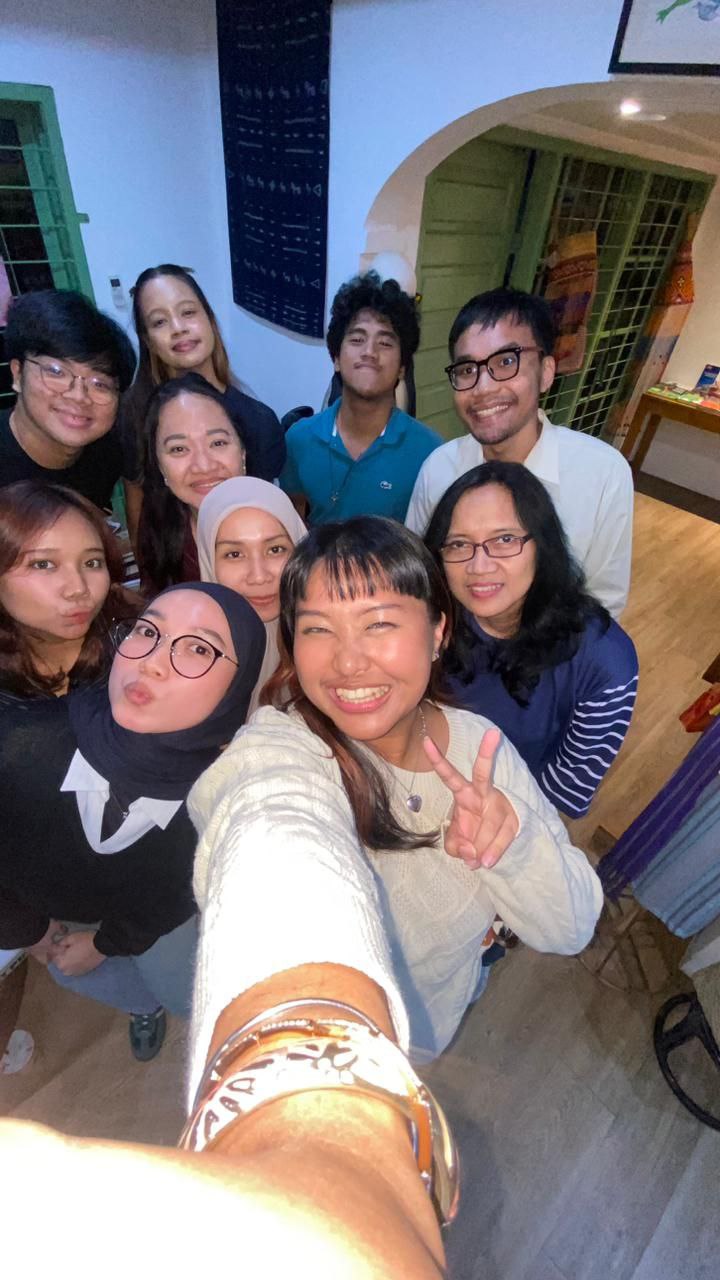 Selfie with the amazing team :)