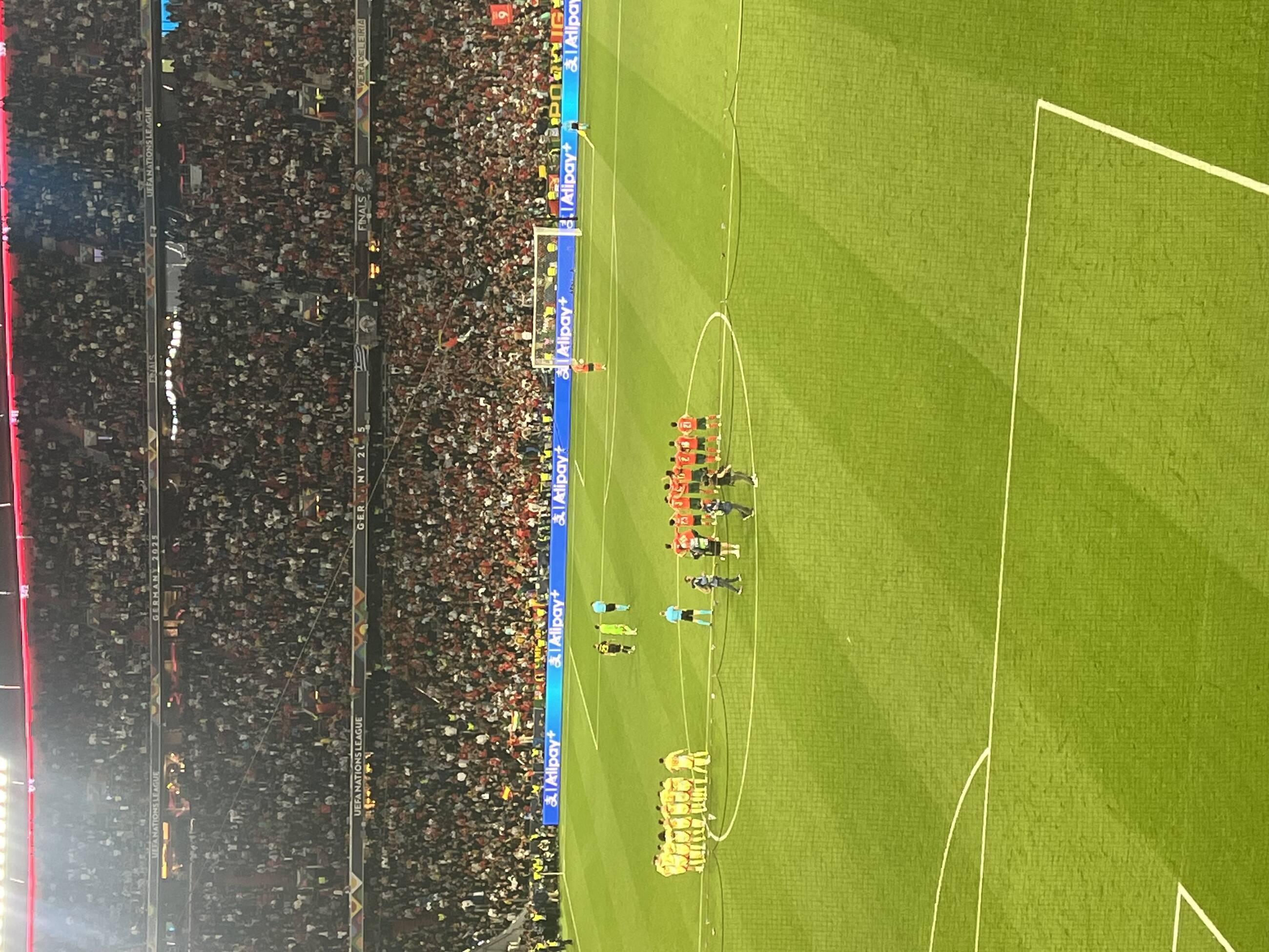 The Nations League Final between Portugal and Spain in Munich, Germany. 