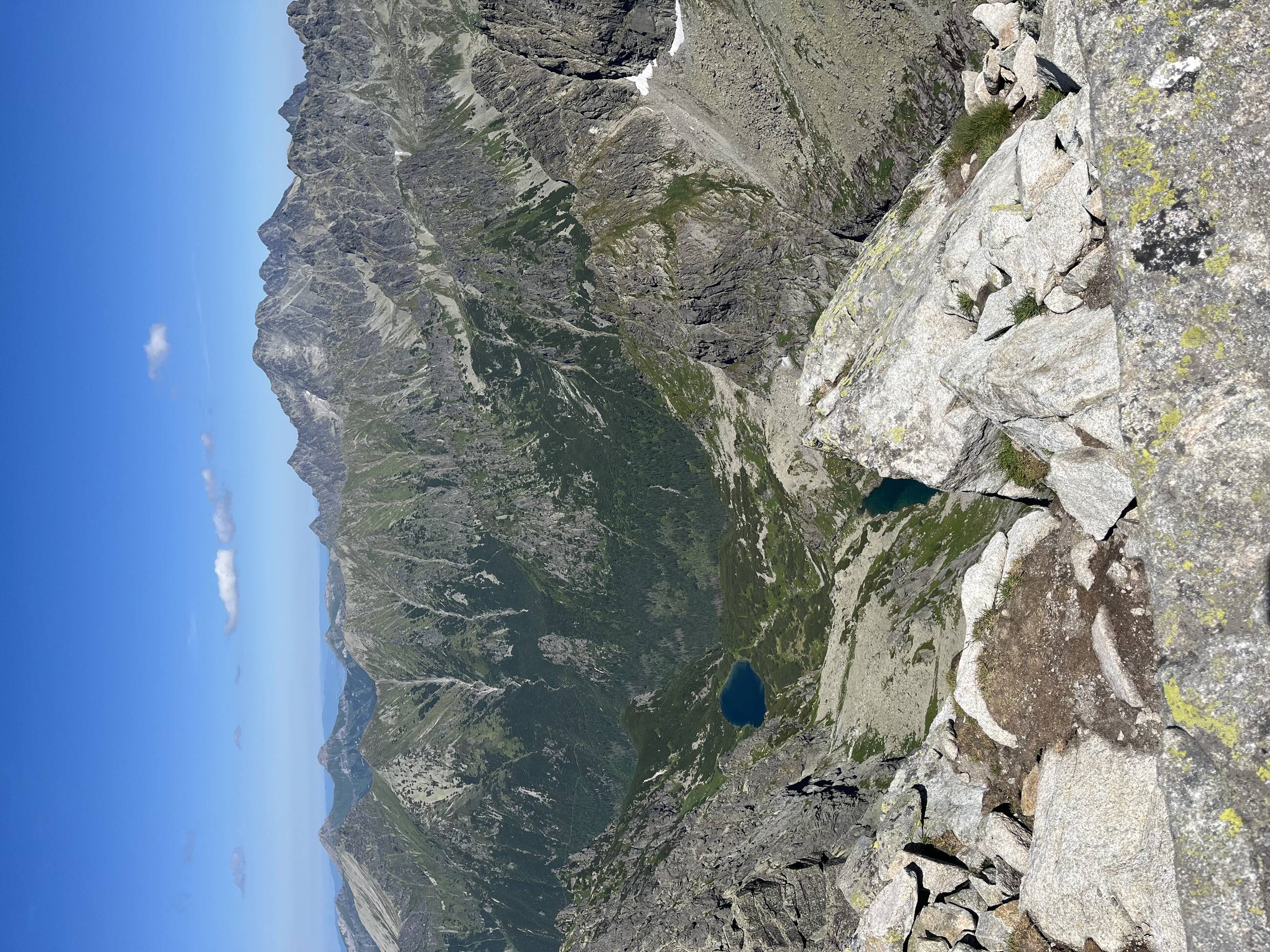 A hike I did in which I climbed the highest mountain in Poland, Mount Tatry. 
