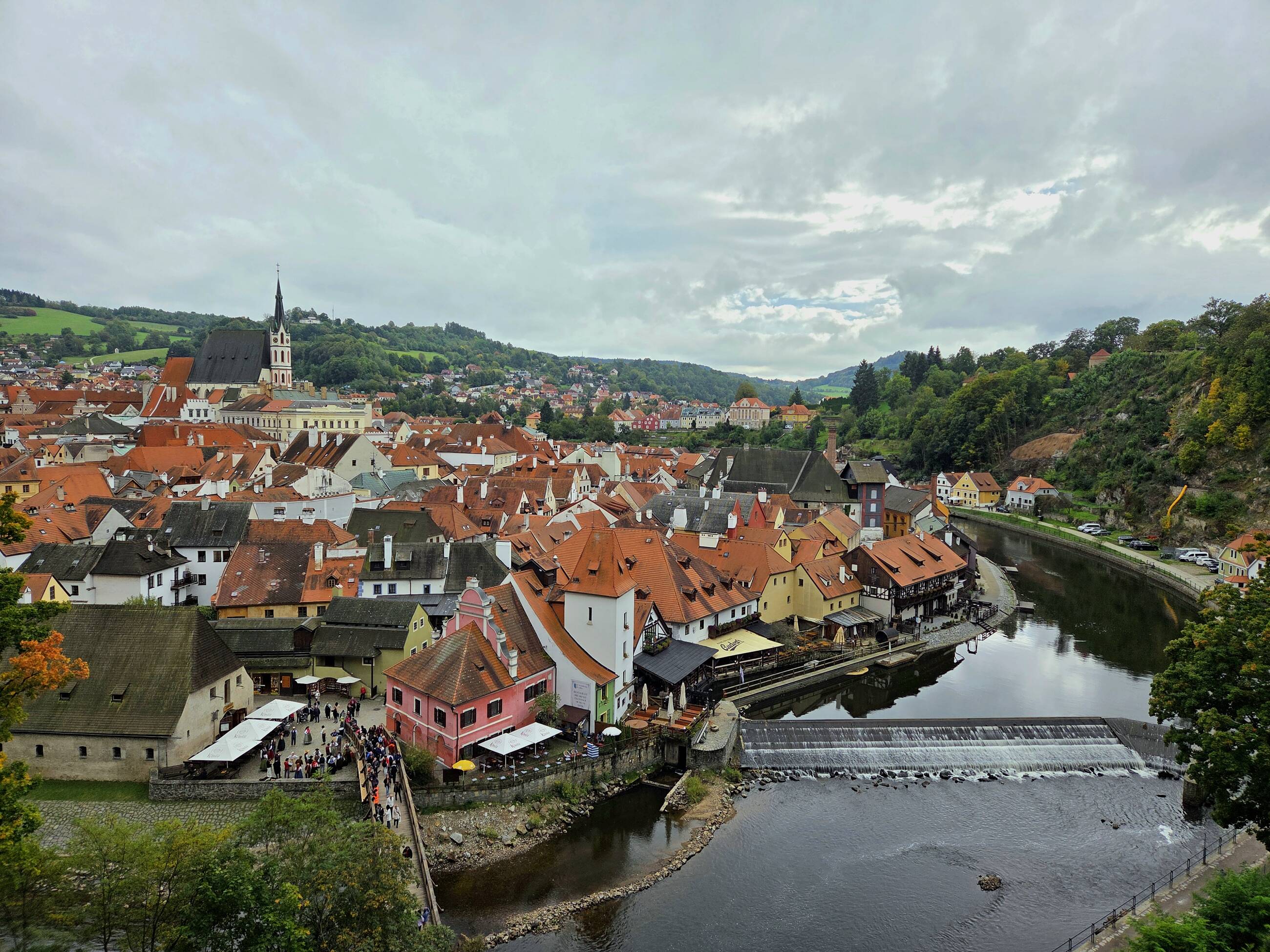 Český Krumlov, a small fairytale town outside of Prague is a must visit!