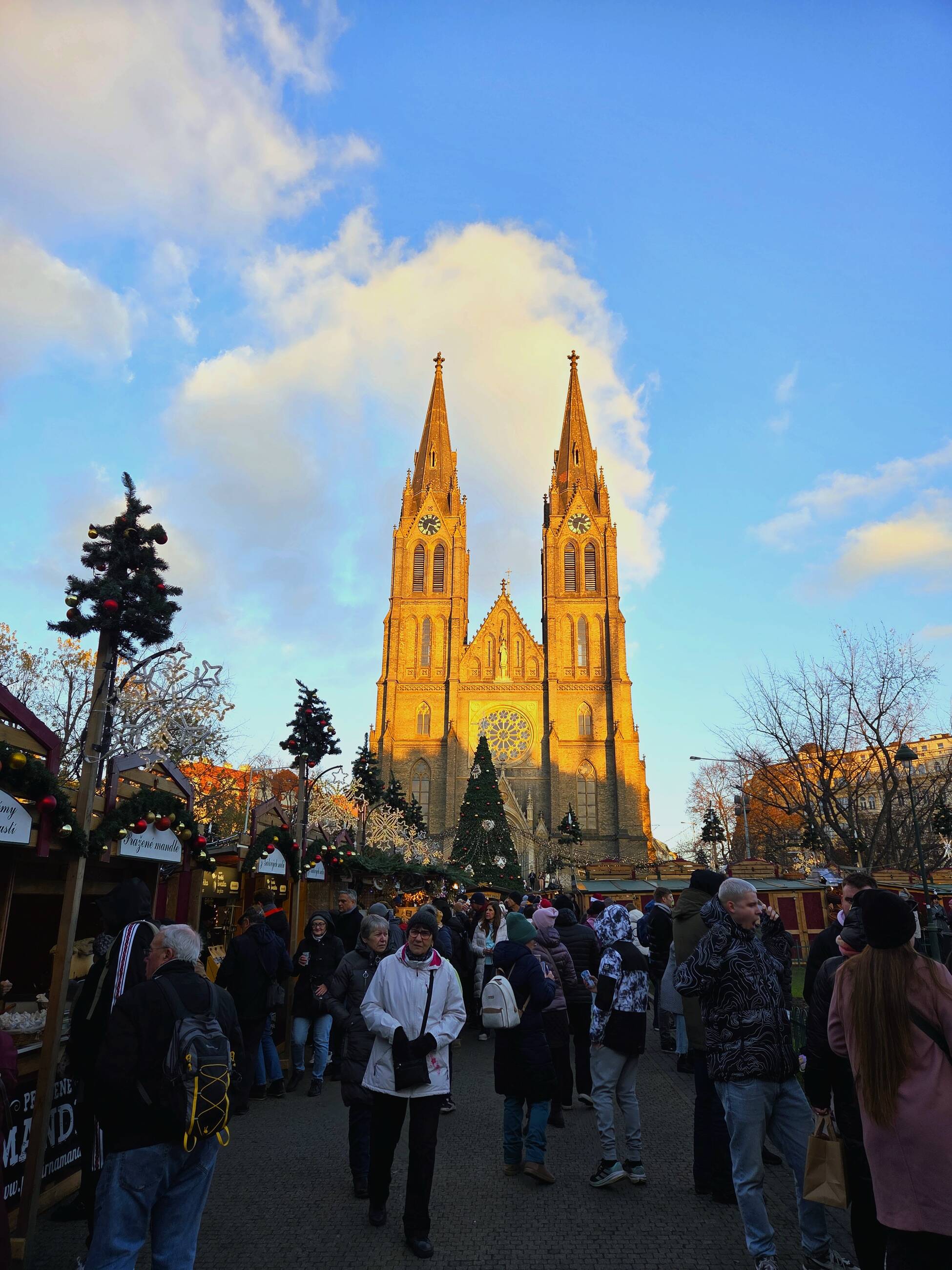 The first Christmas market in Prague with delicious local food and handcrafted items. 