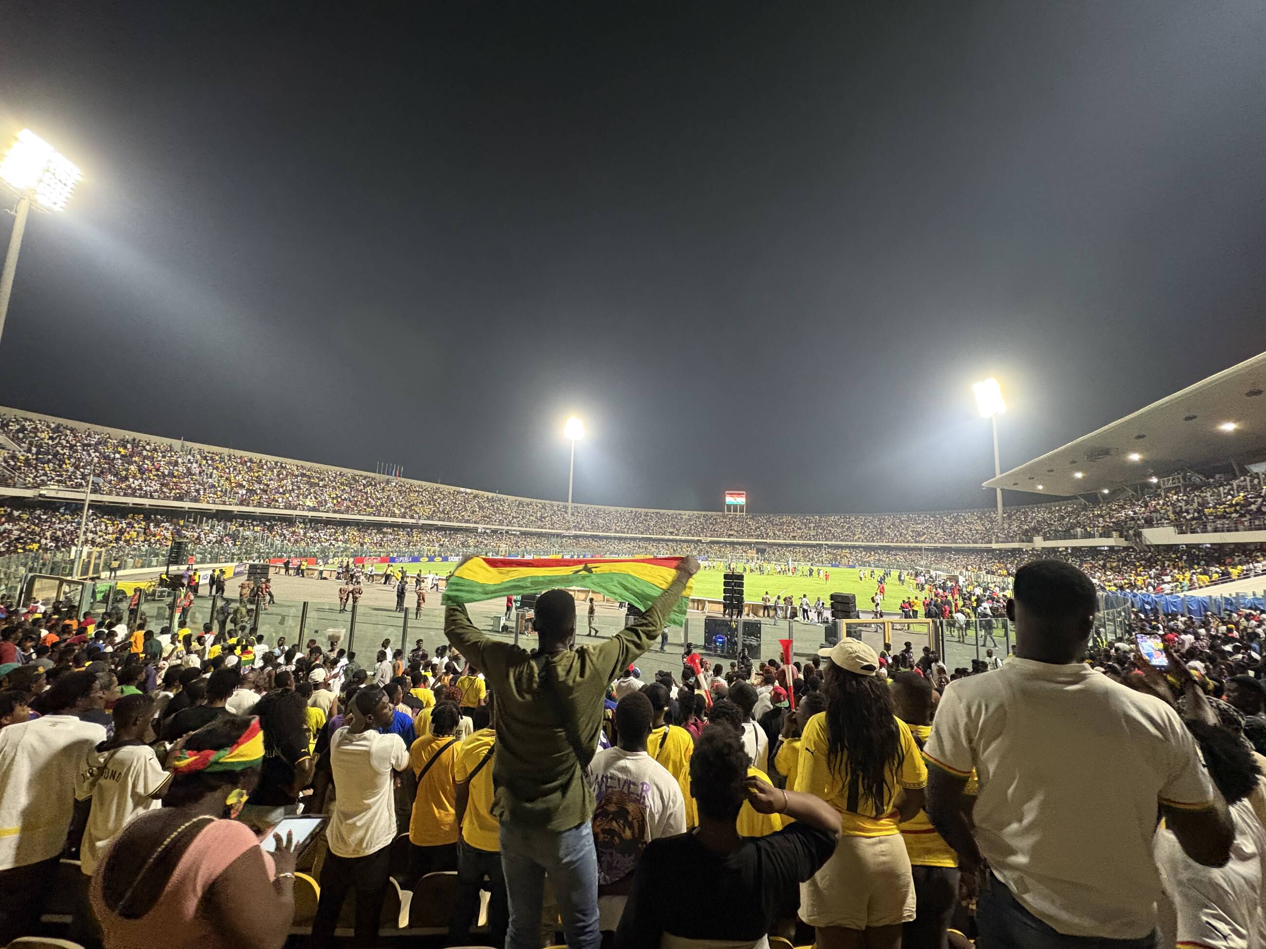 Accra stadium, world cup qualifications