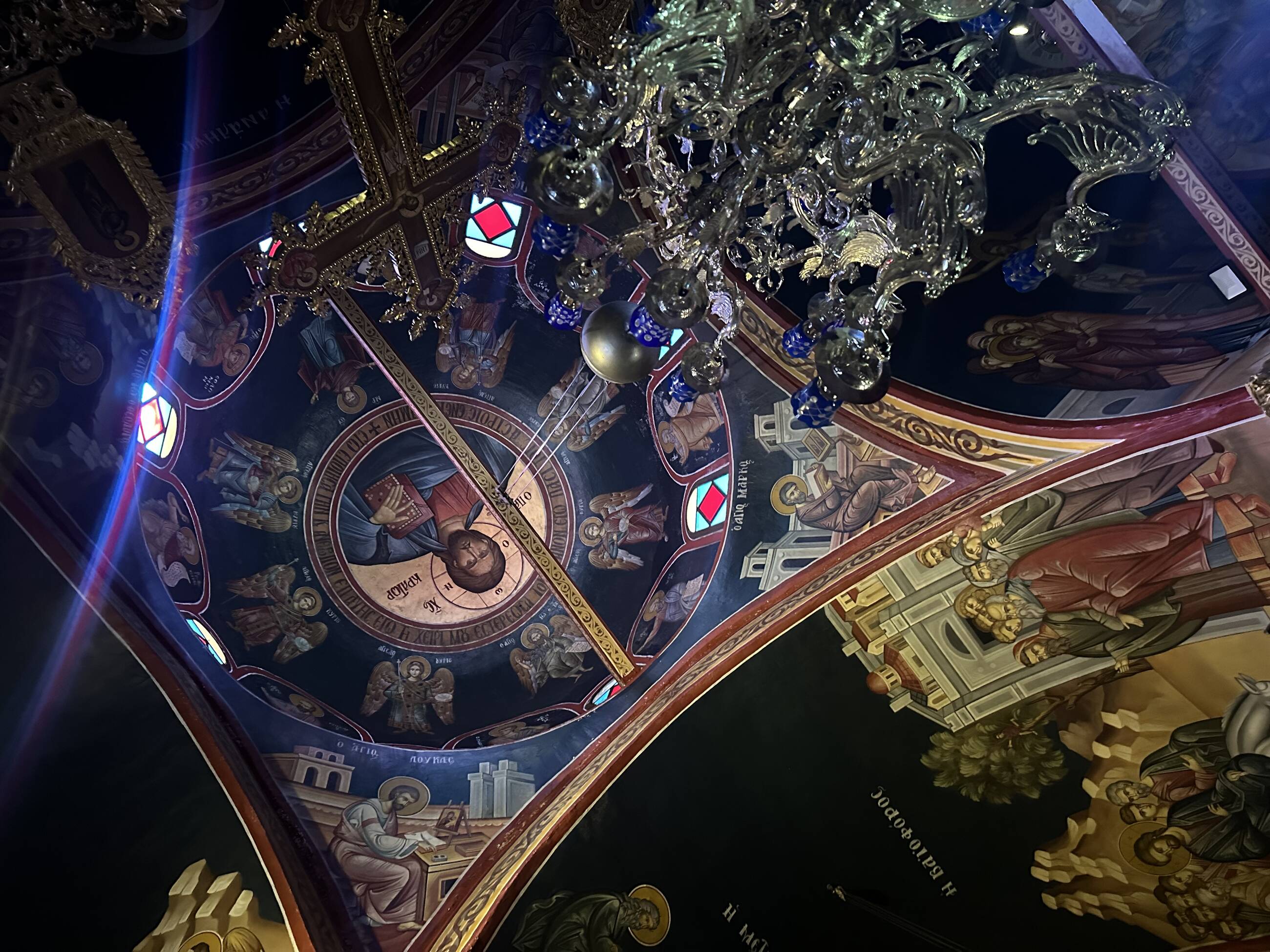 Art from a monastery on Andros, this place felt otherworldly to me and completely capture my sense of wonder