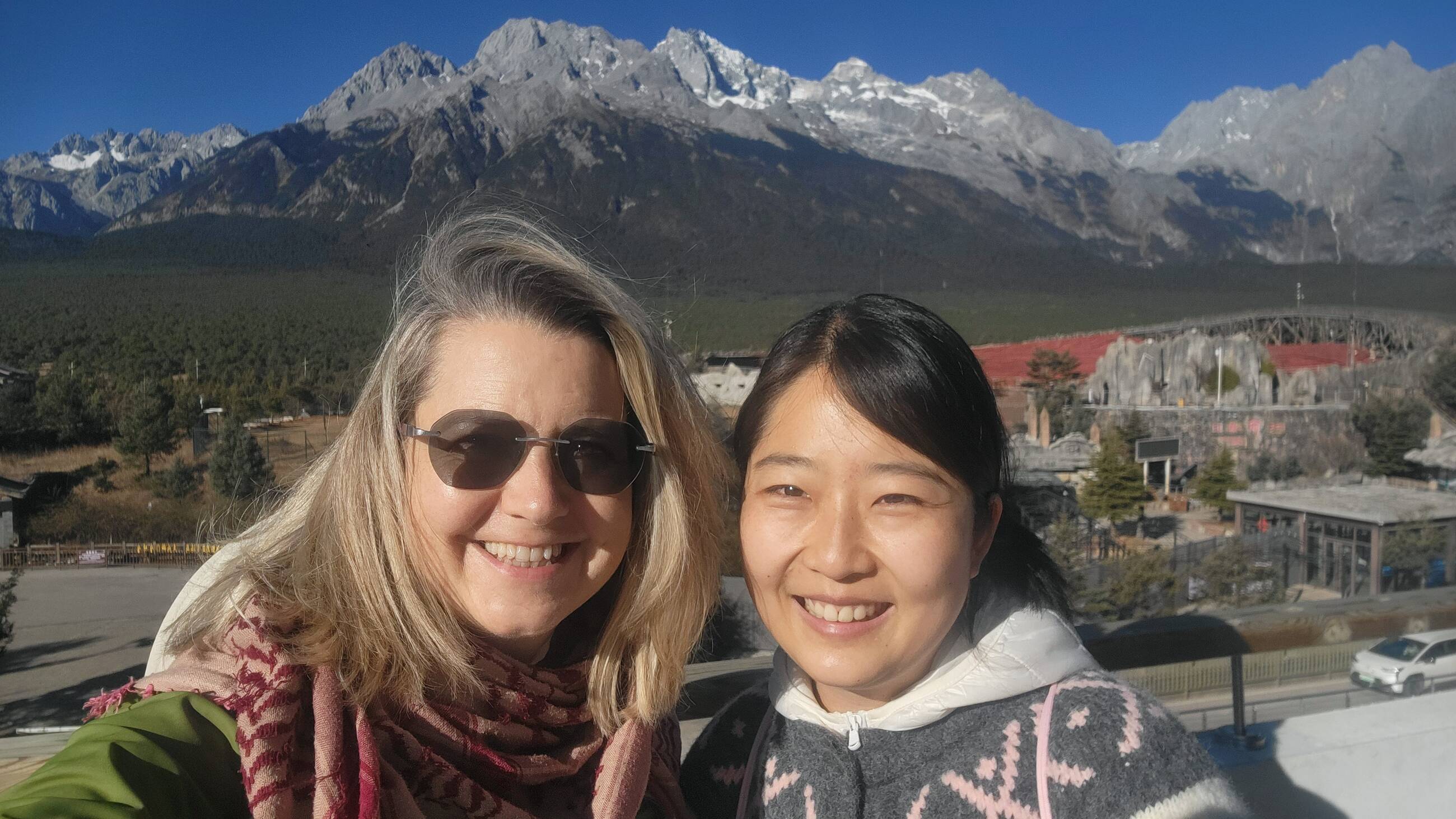 At the mountain lijiang