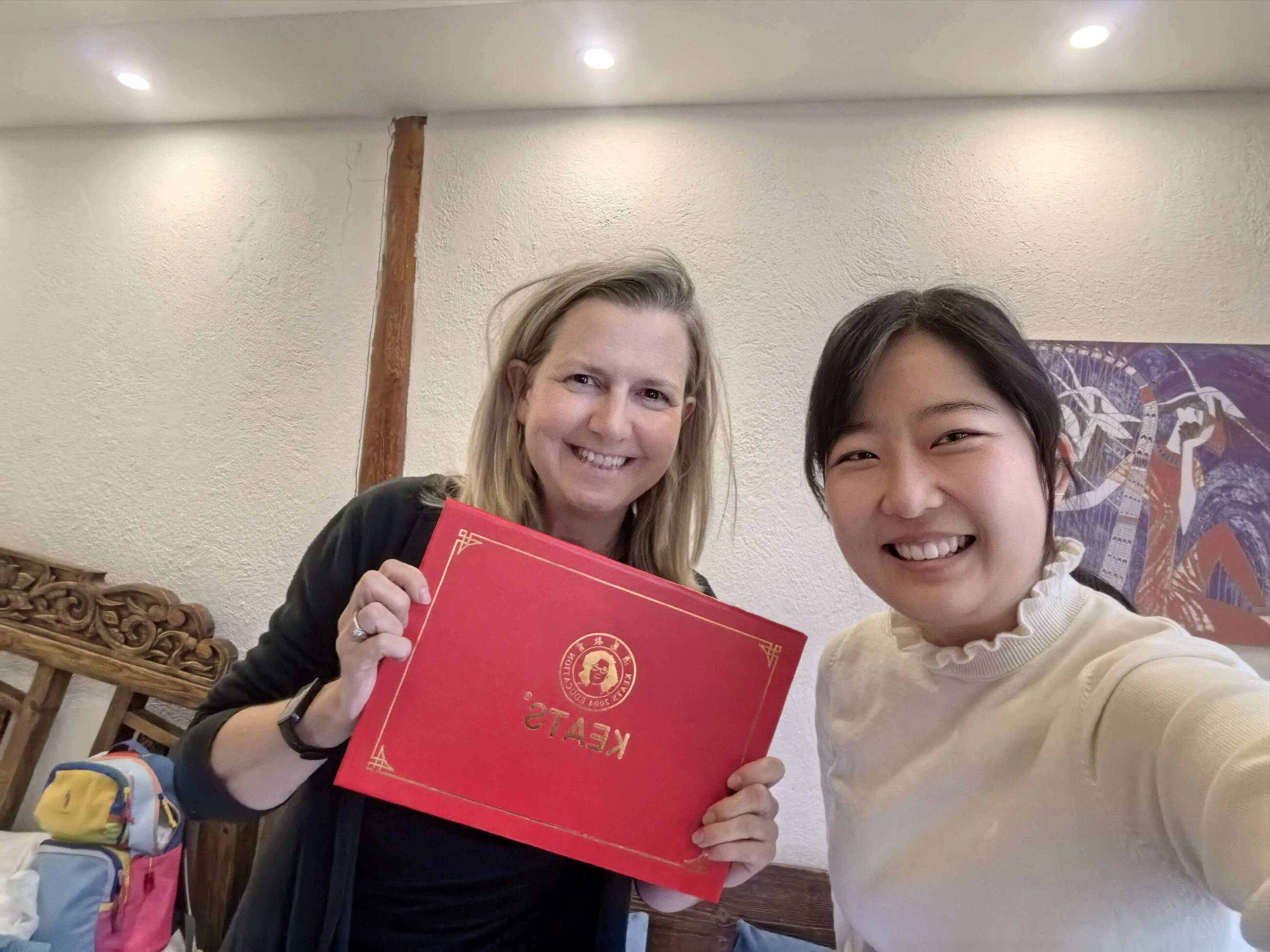 Certificate presented on last day of tuition
