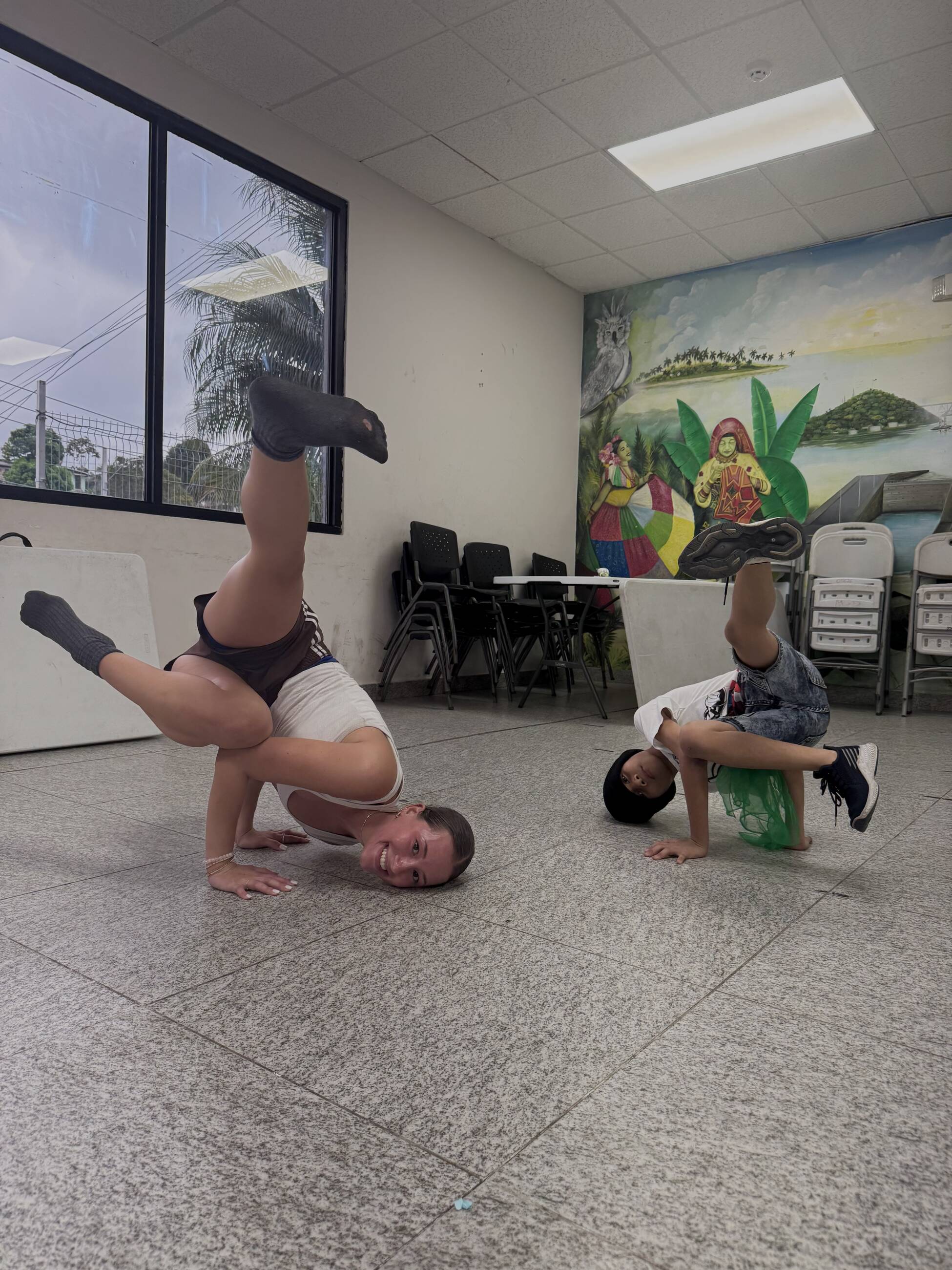 Teaching a dance class!!