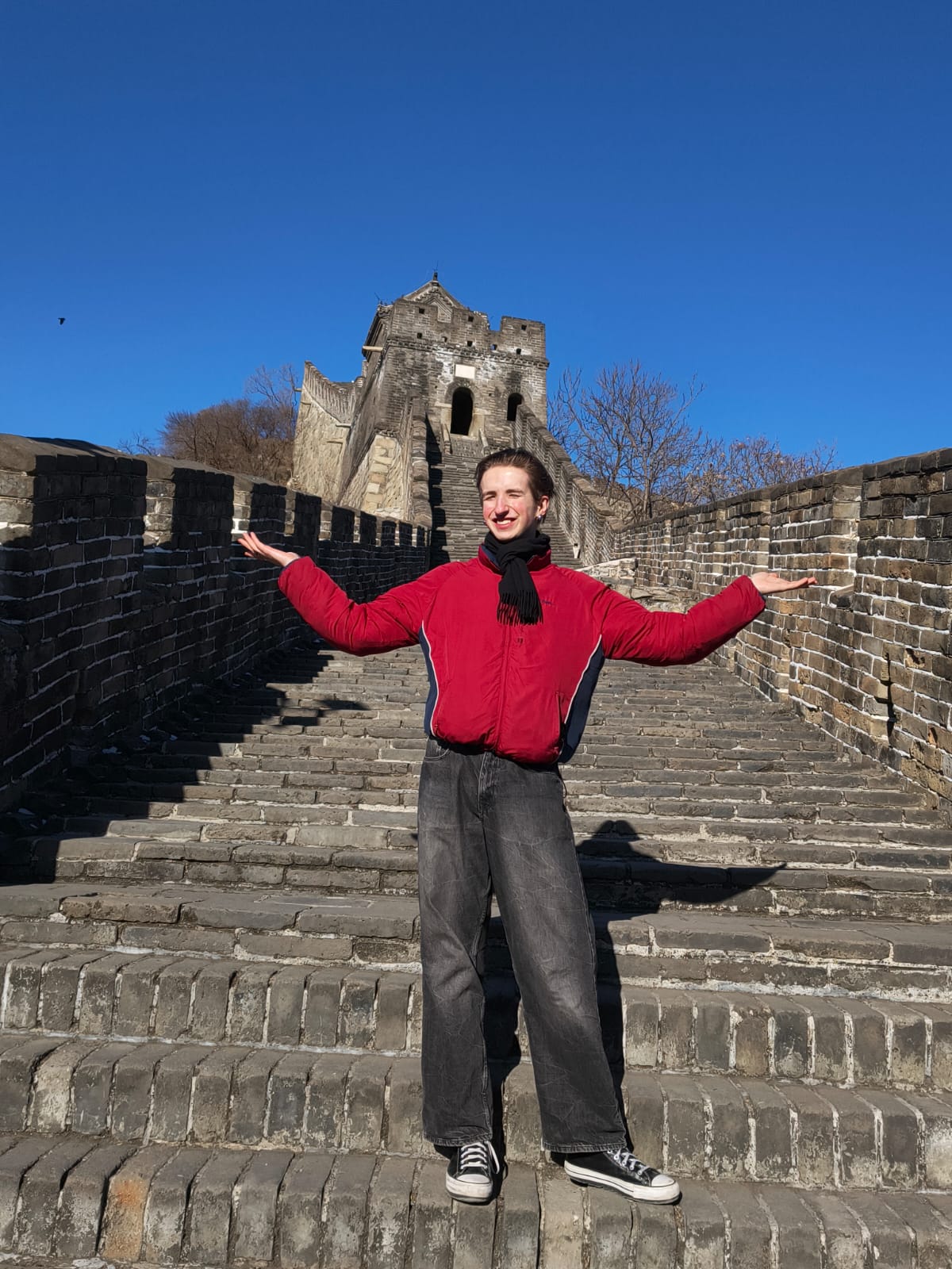 Me on the great wall