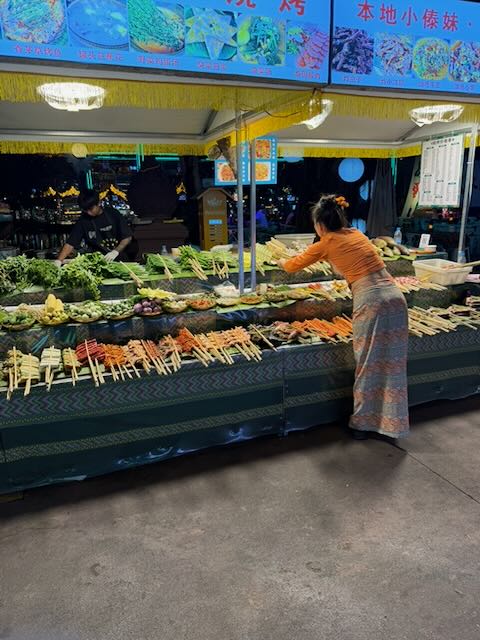 And so much healthy food everywhere!