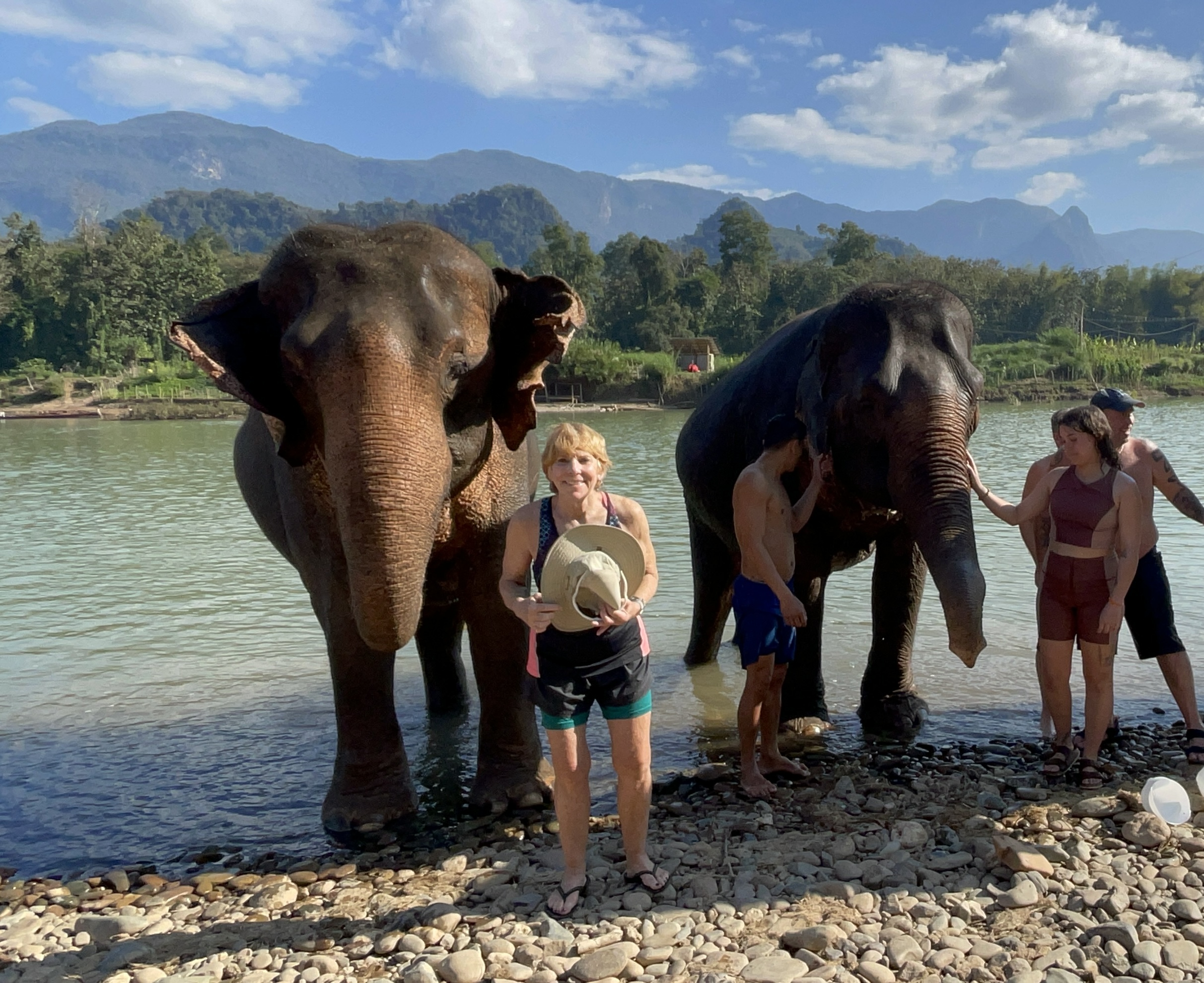 A trip to the Elephant Sanctuary 