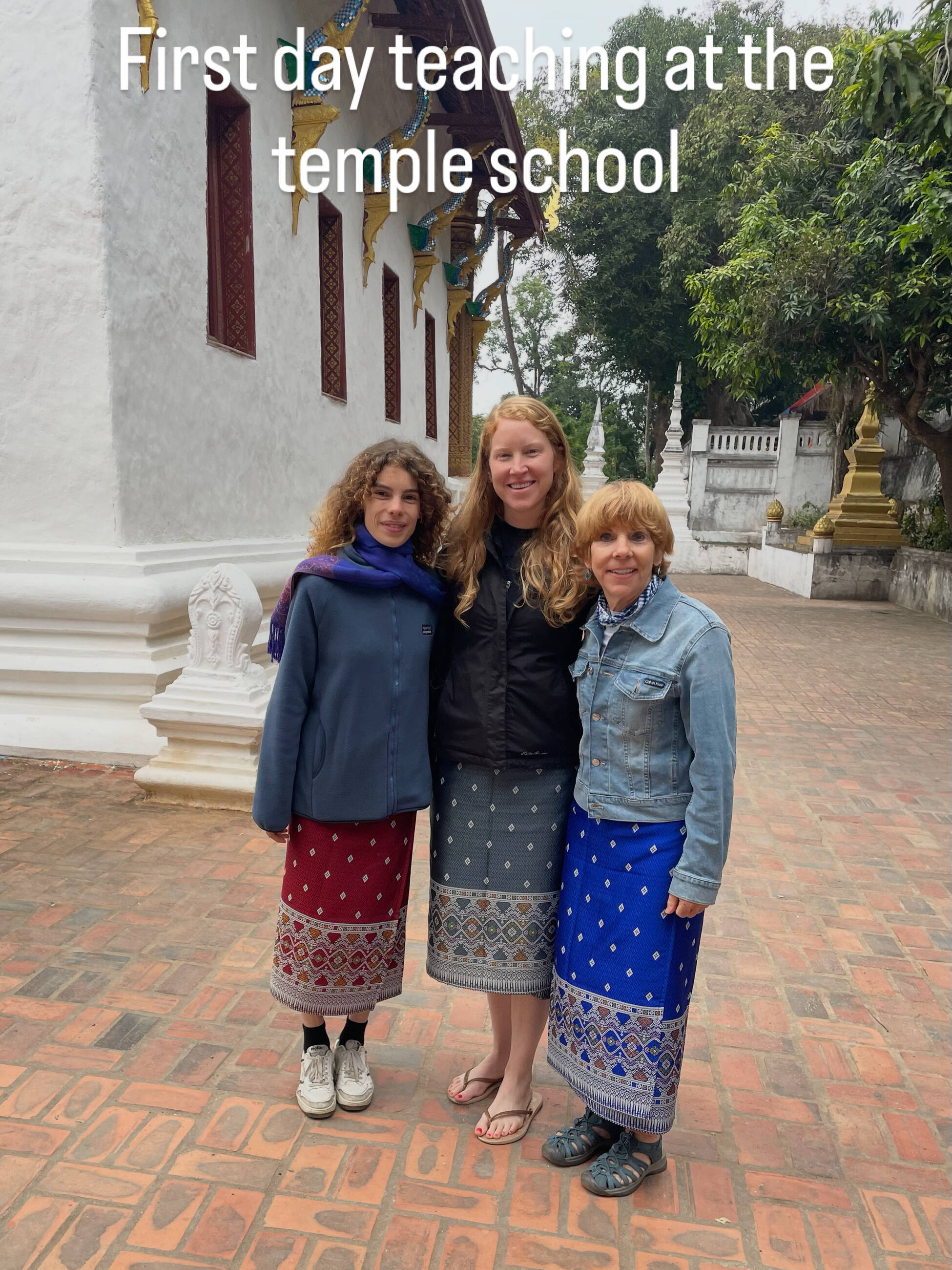Volunteer Teachers at the Temple School 